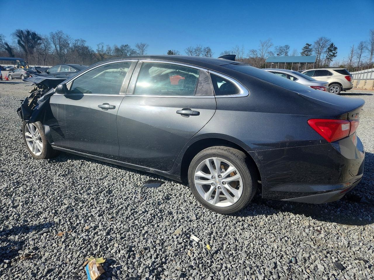 2016 Chevrolet Malibu Lt Gray vin: 1G1ZE5ST2GF259120