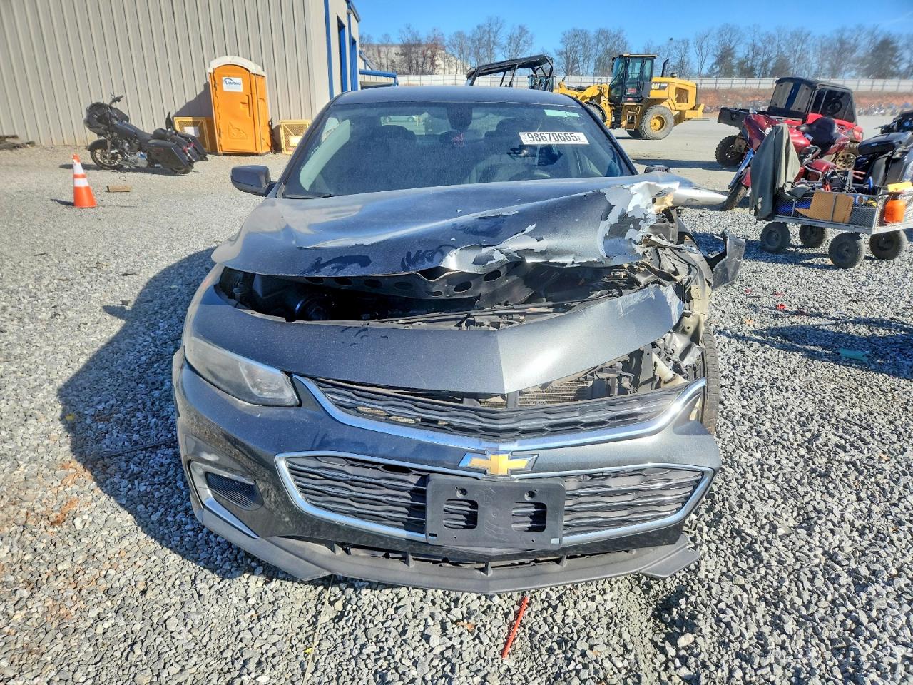 2016 Chevrolet Malibu Lt Gray vin: 1G1ZE5ST2GF259120