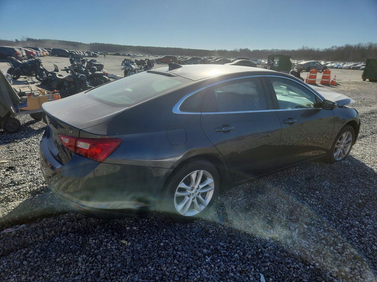 2016 Chevrolet Malibu Lt Gray vin: 1G1ZE5ST2GF259120