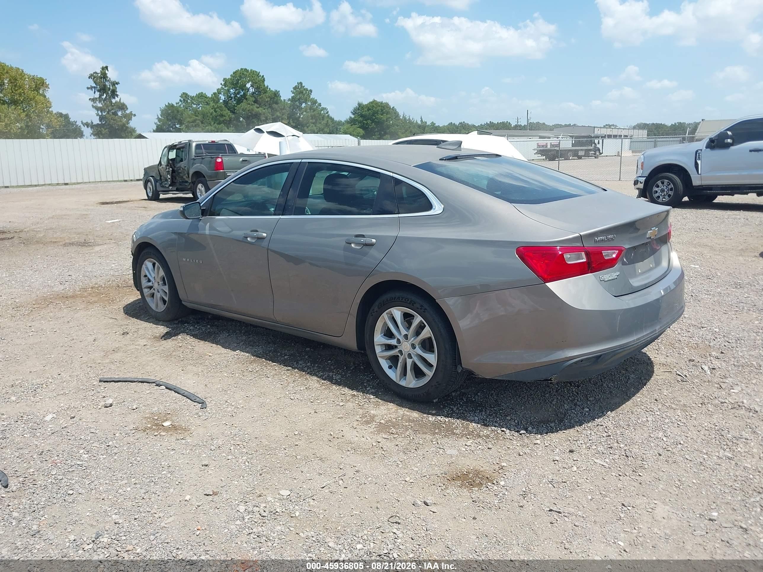 2017 Chevrolet Malibu 1lt Tan vin: 1G1ZE5ST2HF254713