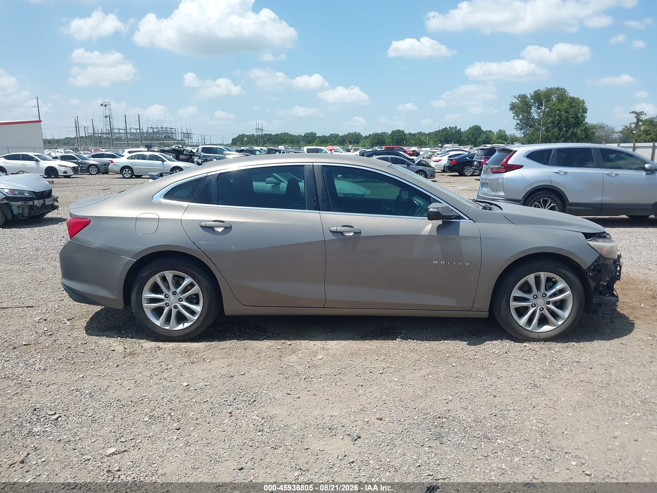 2017 Chevrolet Malibu 1lt Tan vin: 1G1ZE5ST2HF254713