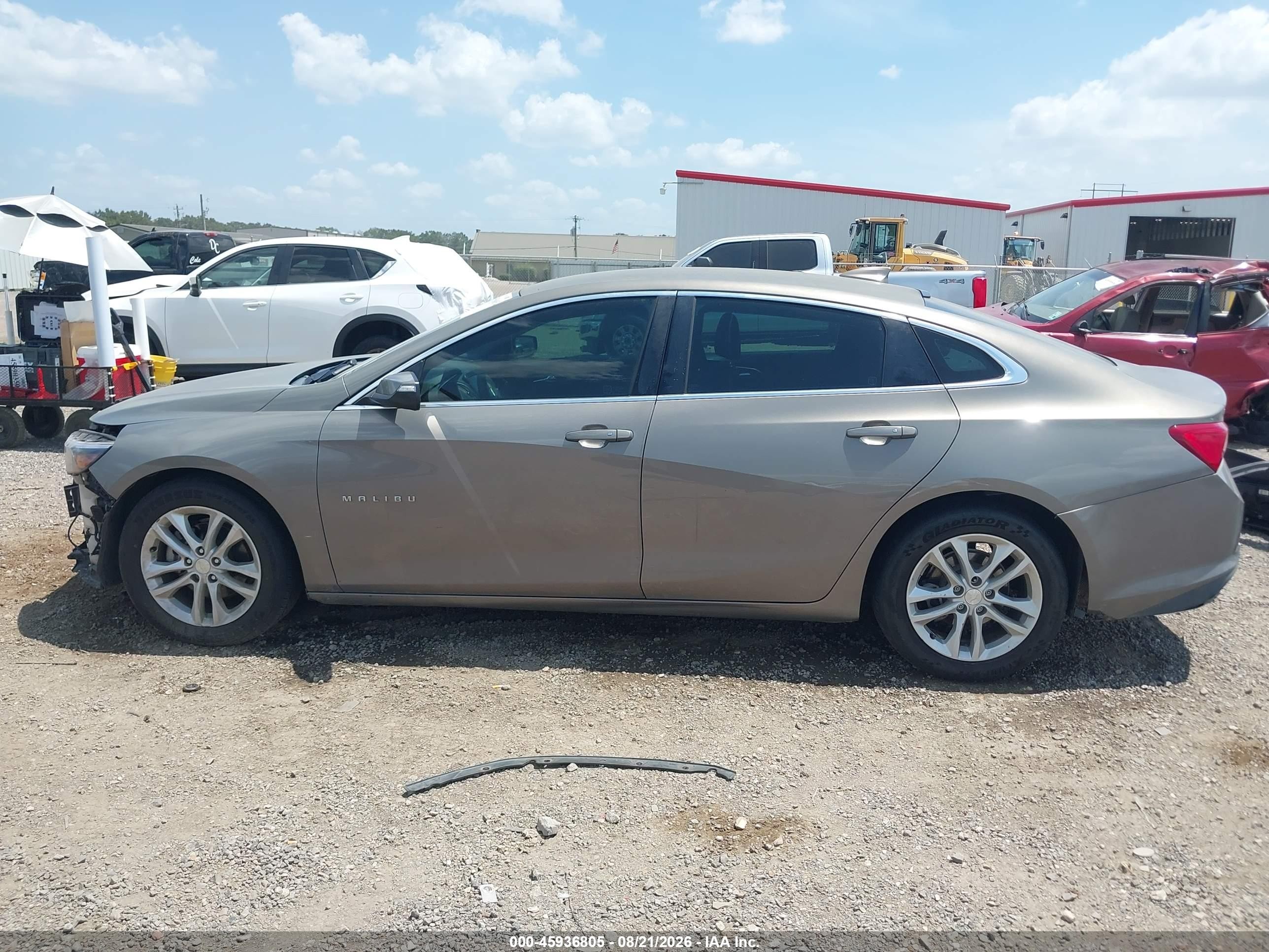 2017 Chevrolet Malibu 1lt Tan vin: 1G1ZE5ST2HF254713