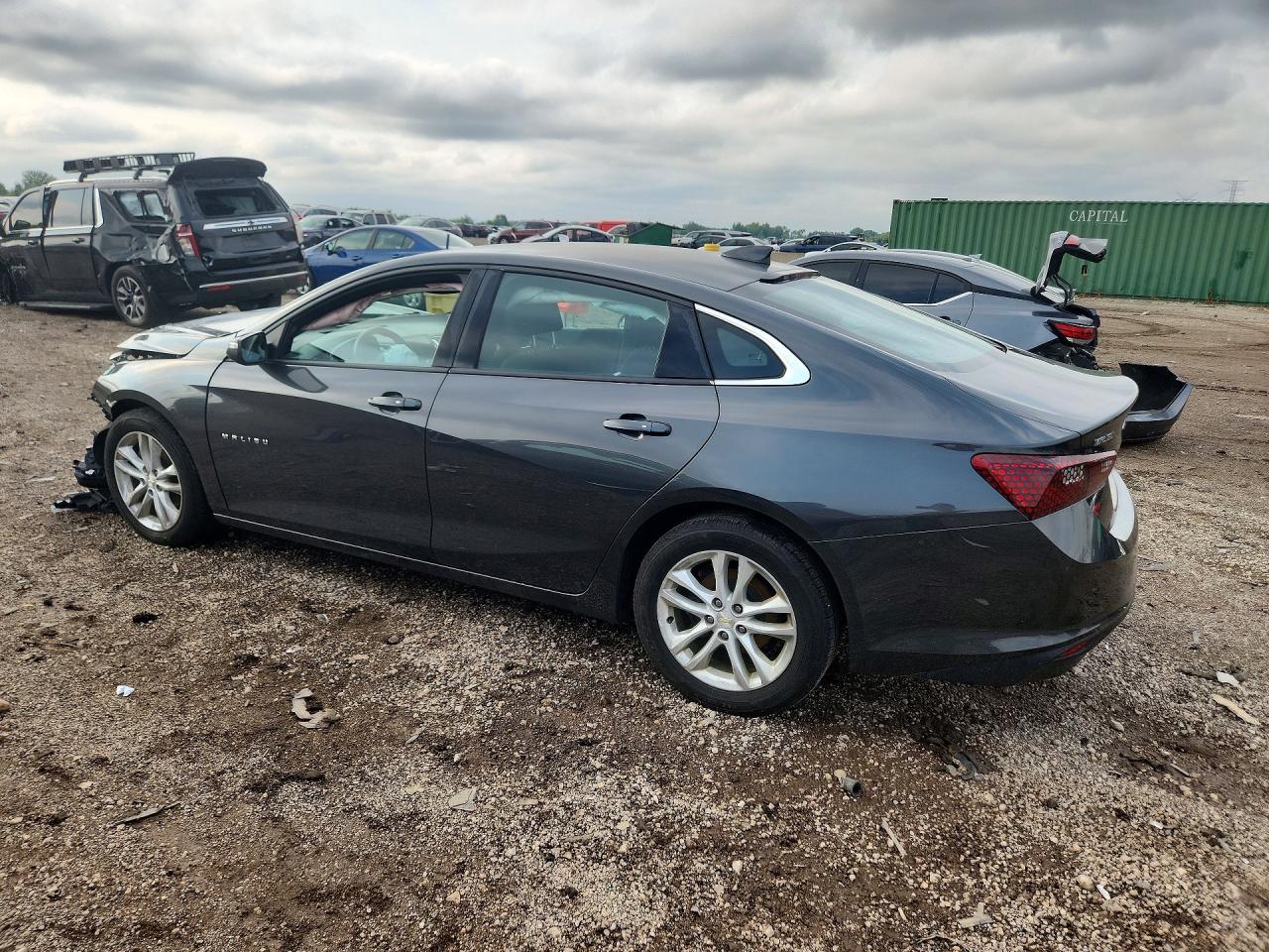 2016 Chevrolet Malibu Lt Charcoal vin: 1G1ZE5ST3GF180913