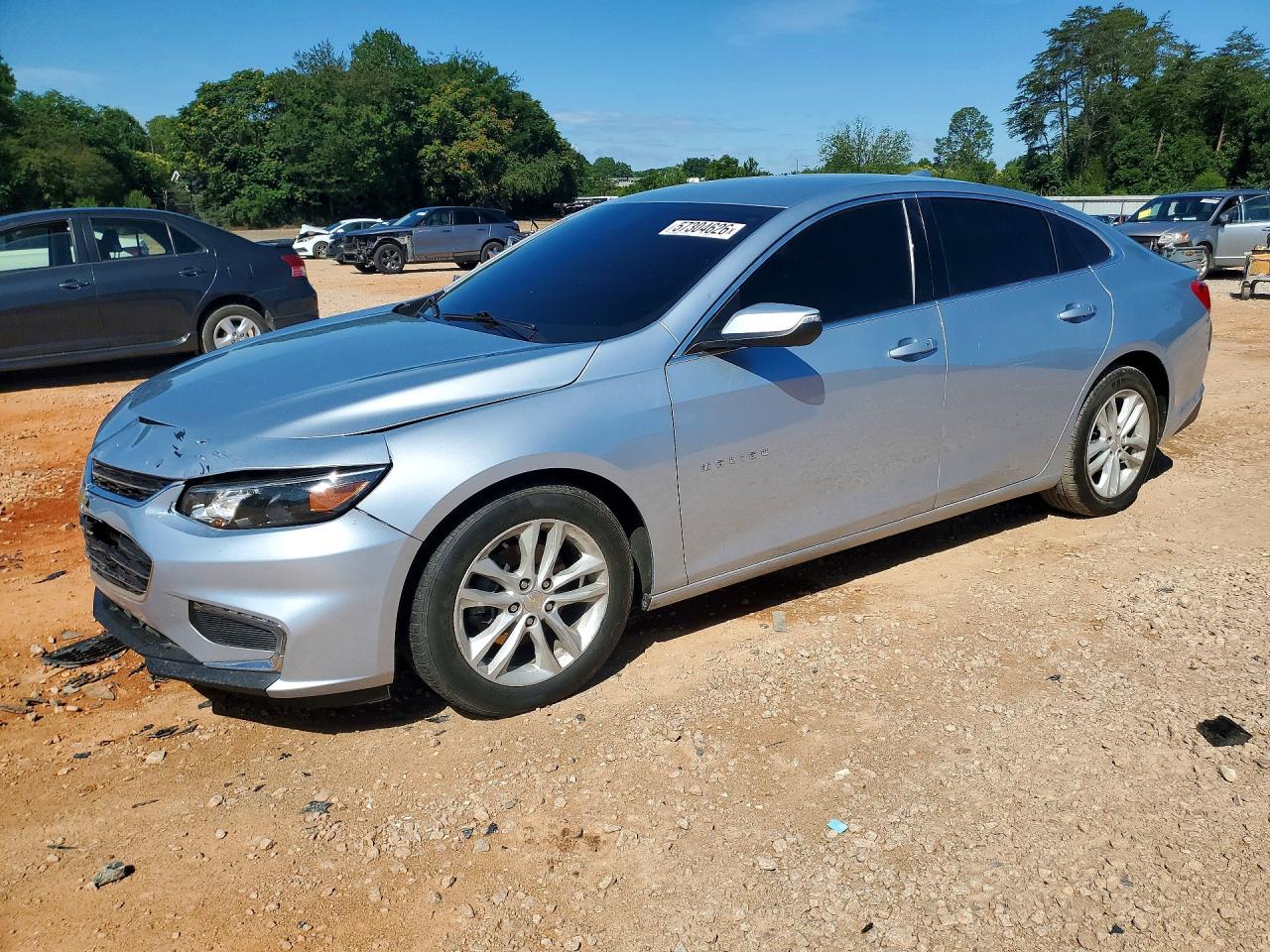 2017 Chevrolet Malibu Lt Blue vin: 1G1ZE5ST3HF176751