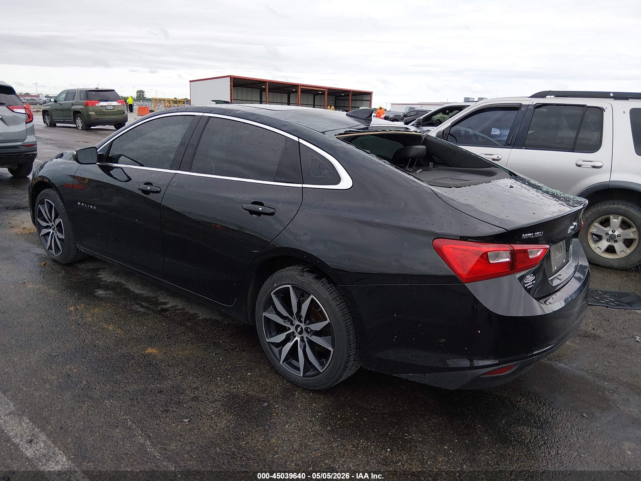 2017 Chevrolet Malibu 1lt Black vin: 1G1ZE5ST3HF232428