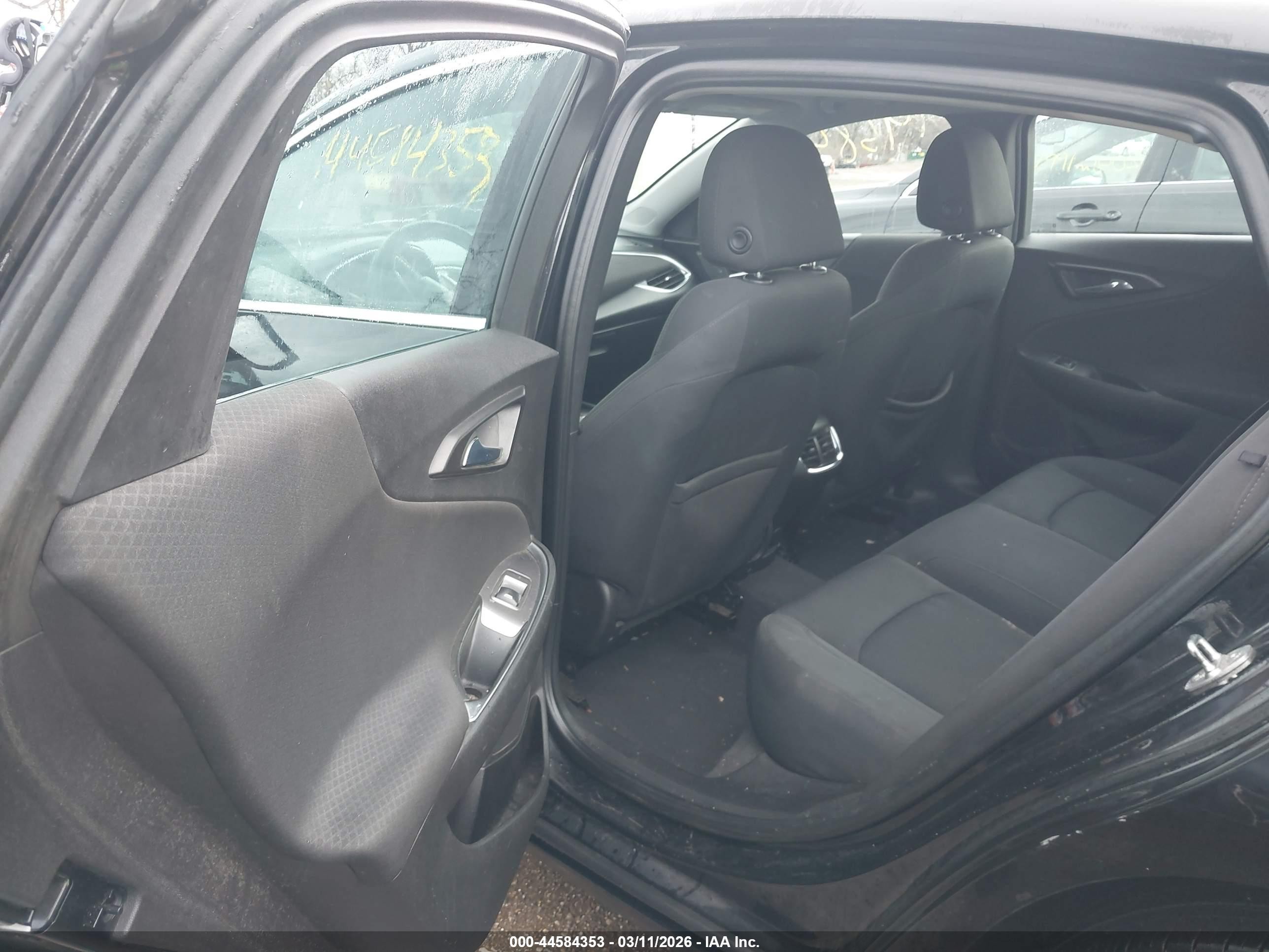 2016 Chevrolet Malibu 1lt Черный vin: 1G1ZE5ST5GF241808