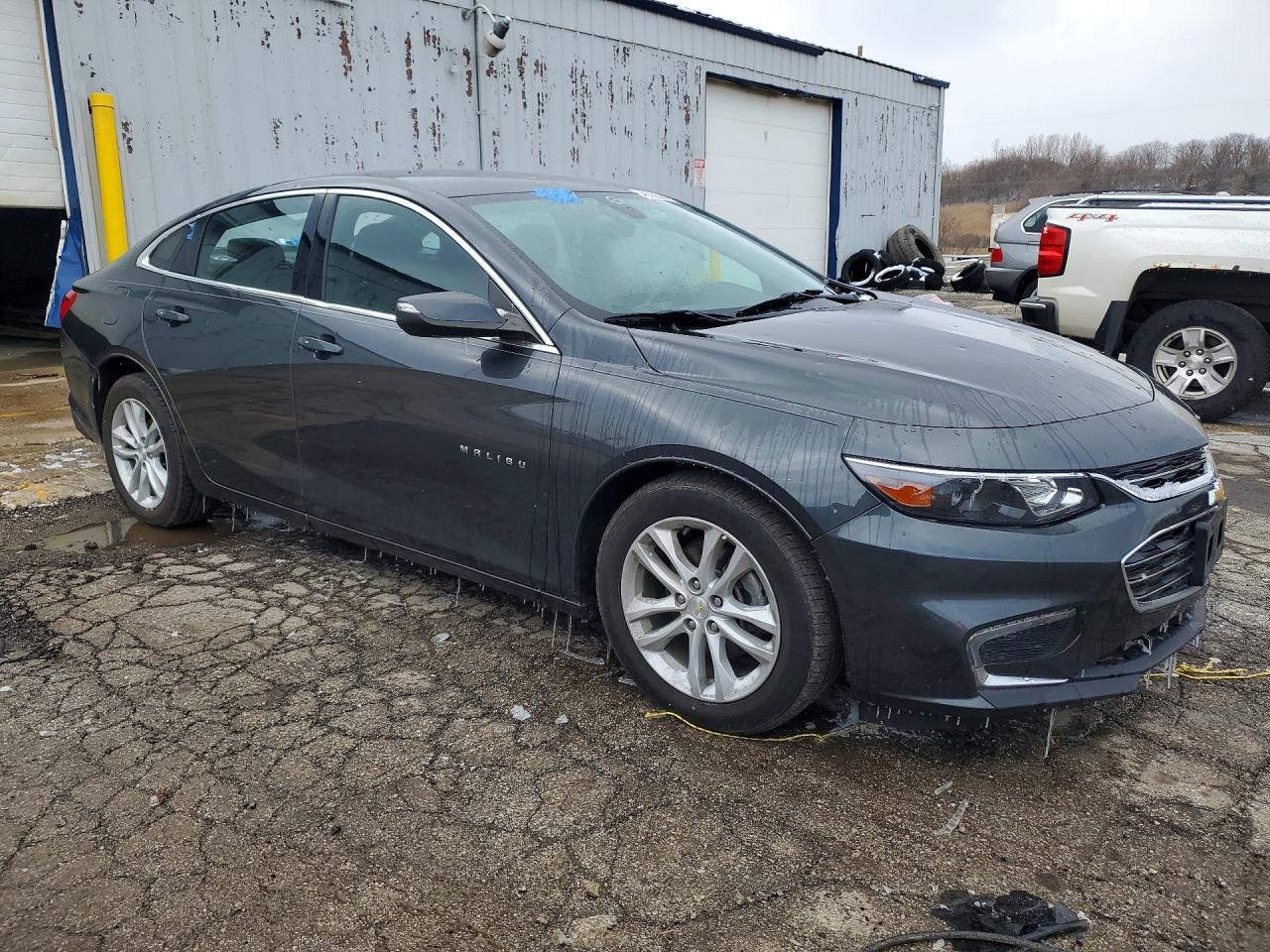 2016 Chevrolet Malibu Lt Серый vin: 1G1ZE5ST5GF251206