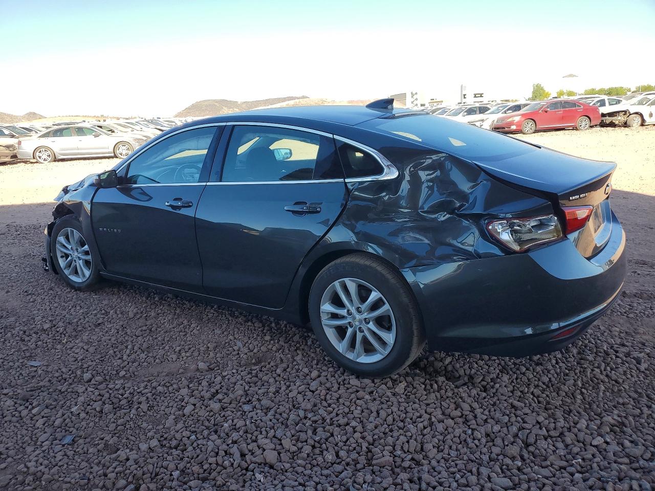 2016 Chevrolet Malibu Lt Gray vin: 1G1ZE5ST6GF316645