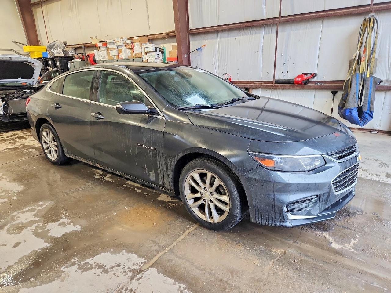 2017 Chevrolet Malibu Lt Charcoal vin: 1G1ZE5ST6HF104877