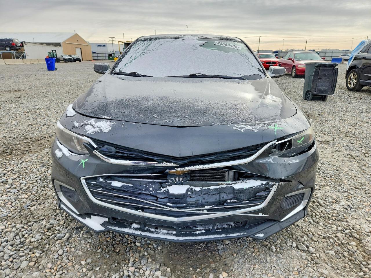 2017 Chevrolet Malibu Lt Gray vin: 1G1ZE5ST6HF211198