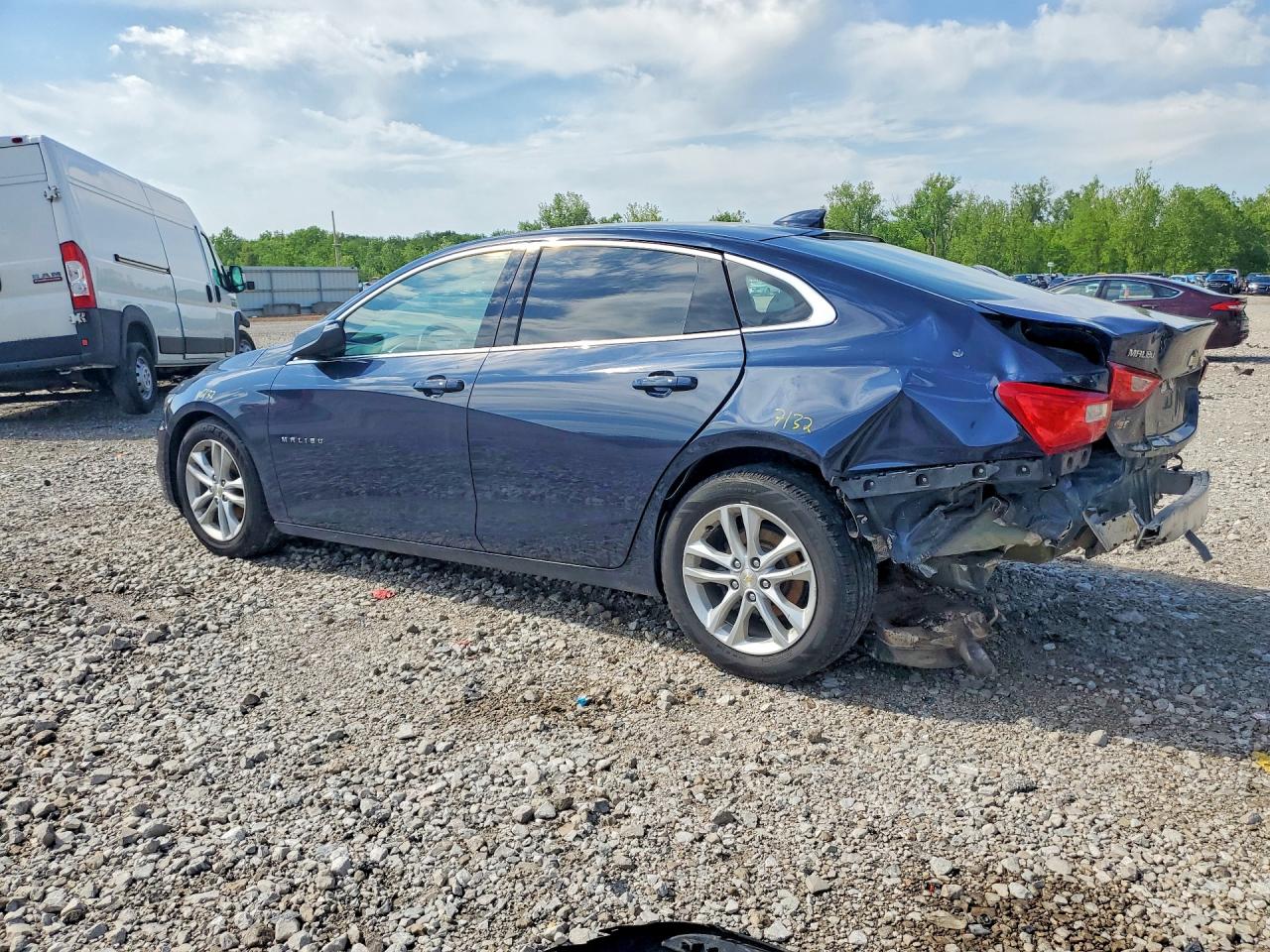 2017 Chevrolet Malibu Lt Черный vin: 1G1ZE5ST7HF219830