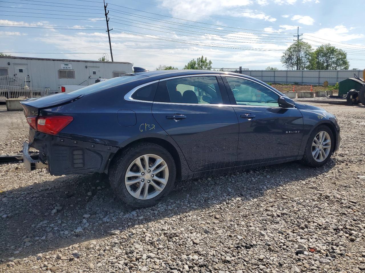 2017 Chevrolet Malibu Lt Черный vin: 1G1ZE5ST7HF219830
