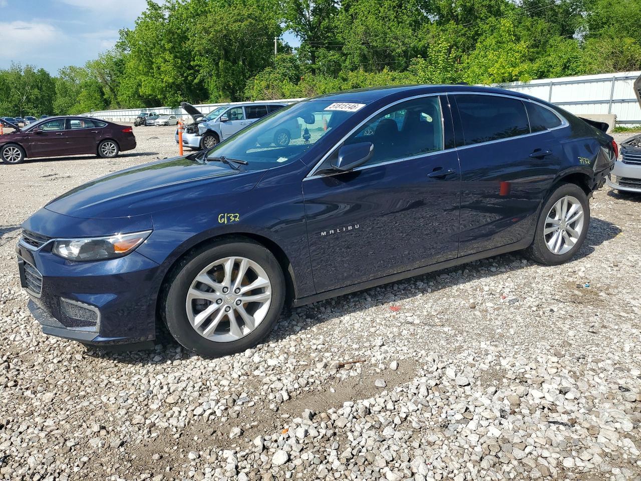 2017 Chevrolet Malibu Lt Черный vin: 1G1ZE5ST7HF219830
