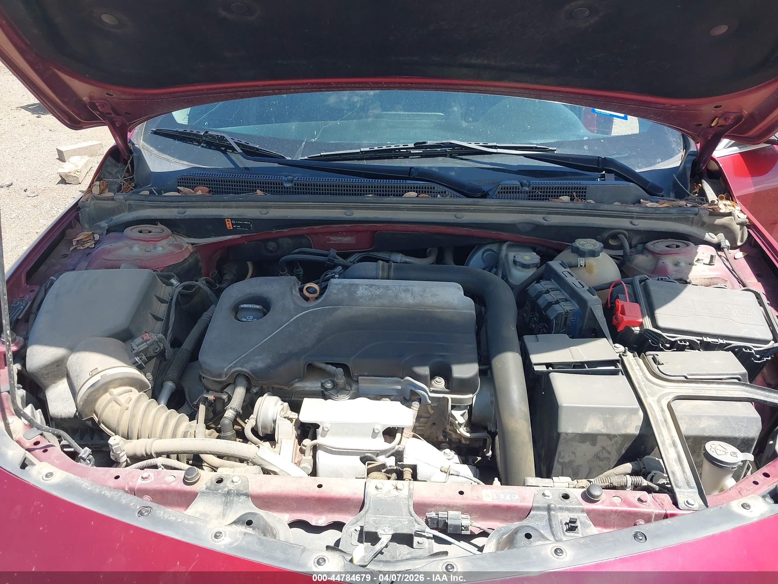 2017 Chevrolet Malibu 1lt Красный vin: 1G1ZE5ST7HF220623