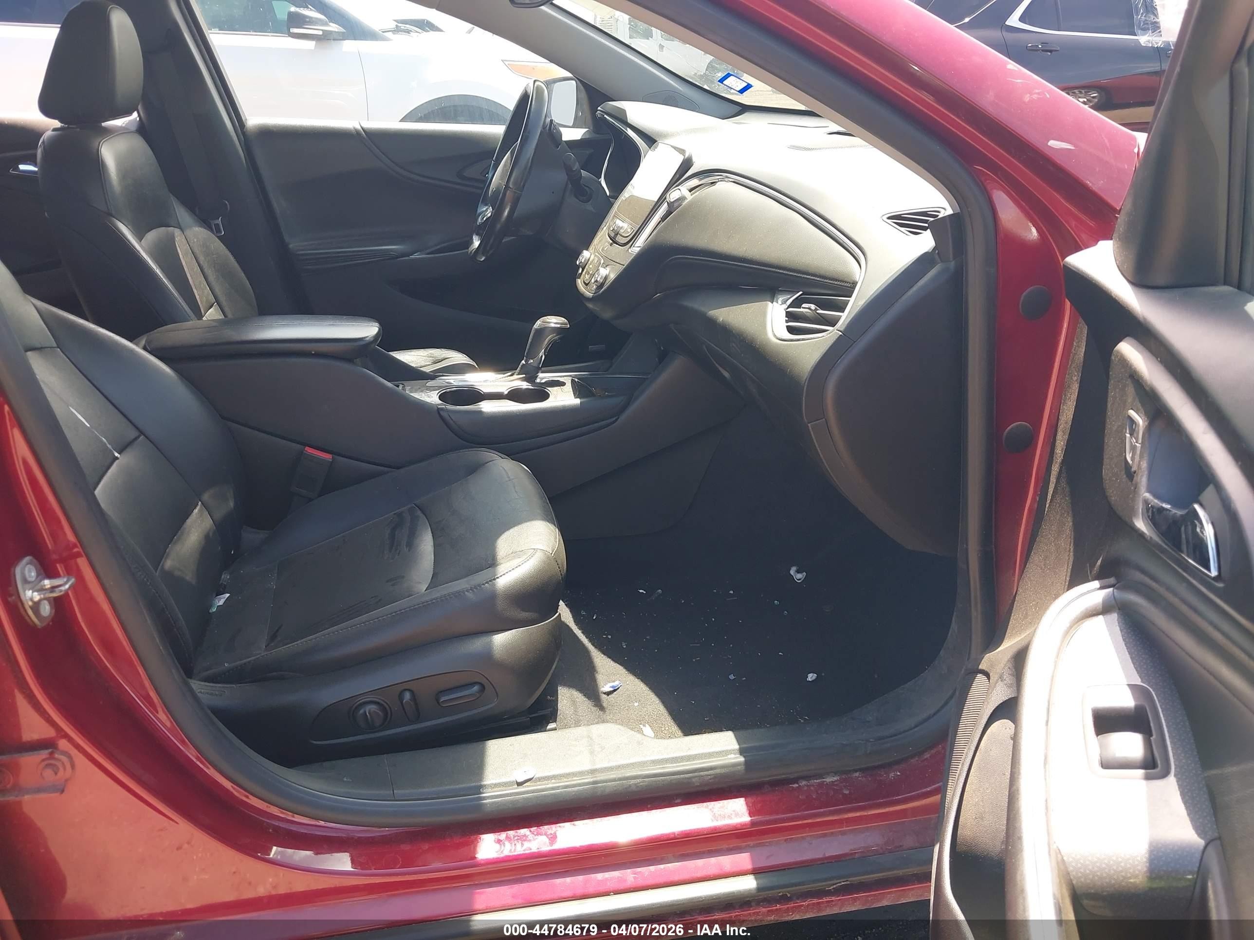 2017 Chevrolet Malibu 1lt Красный vin: 1G1ZE5ST7HF220623