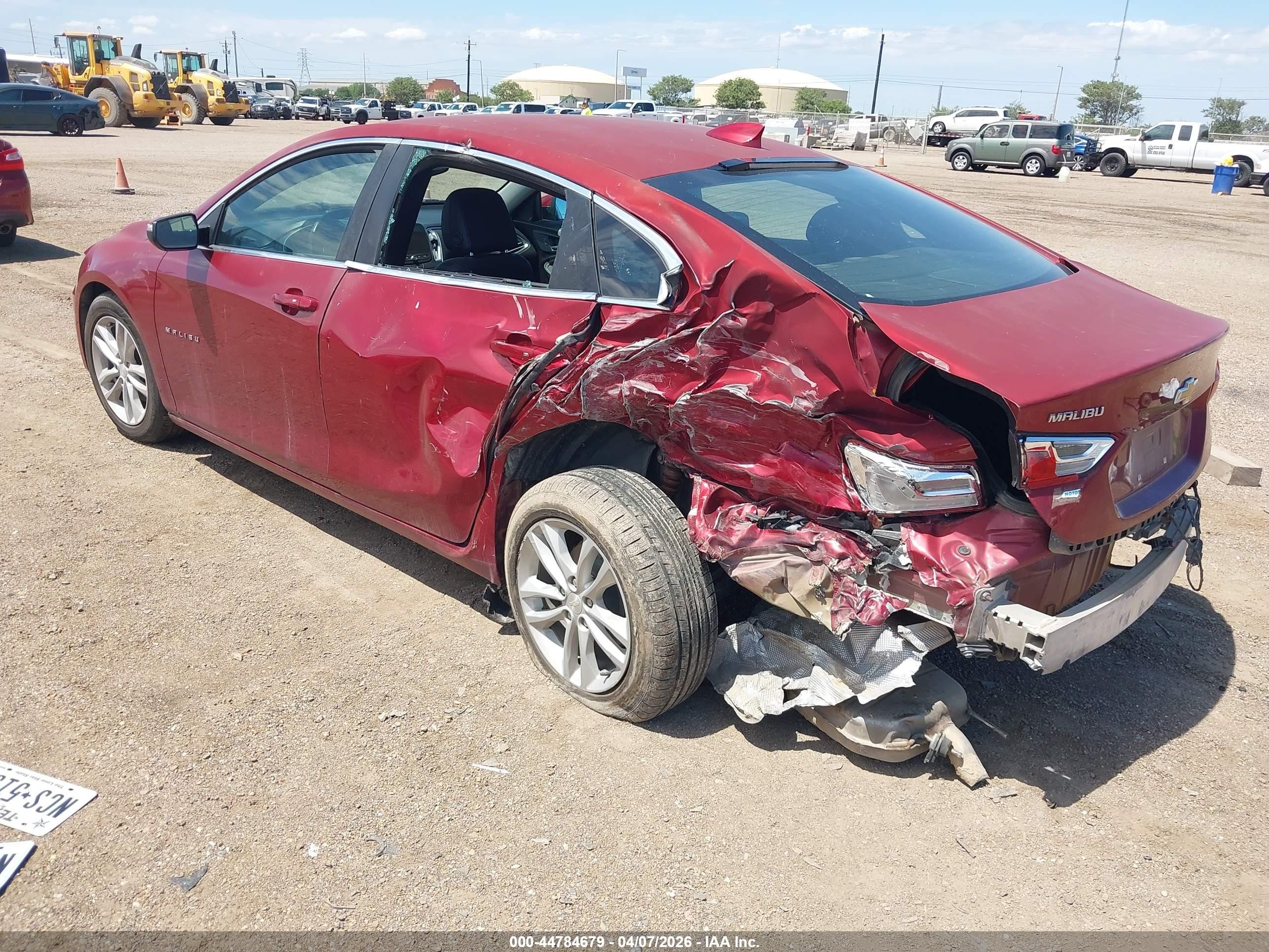 2017 Chevrolet Malibu 1lt Красный vin: 1G1ZE5ST7HF220623