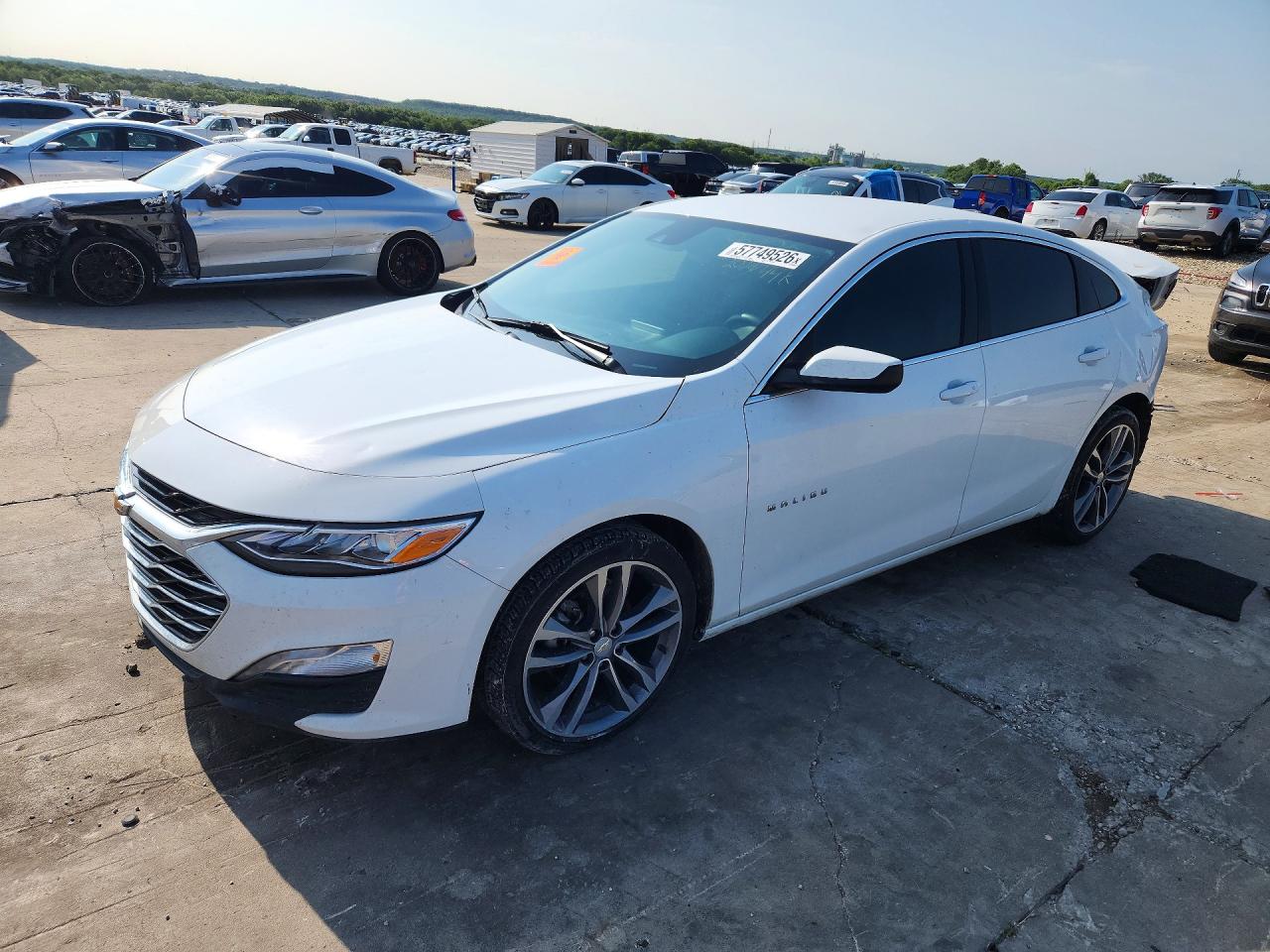2024 Chevrolet Malibu Ls White vin: 1G1ZE5ST7RF244650