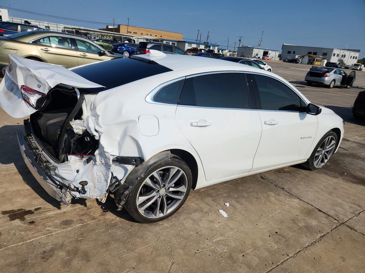 2024 Chevrolet Malibu Ls White vin: 1G1ZE5ST7RF244650