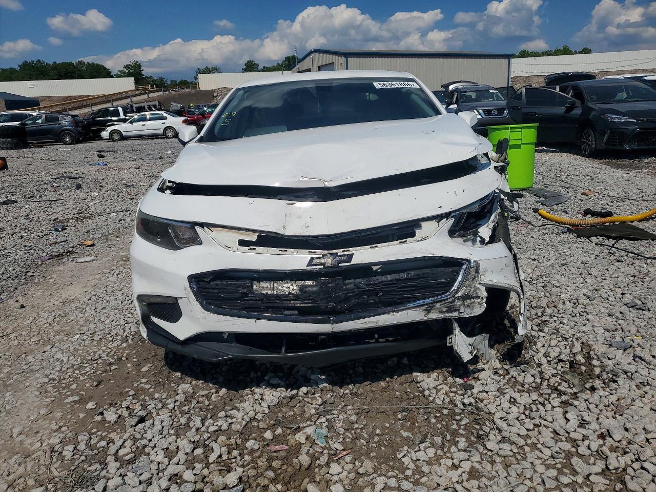 2016 Chevrolet Malibu Lt White vin: 1G1ZE5ST8GF209984