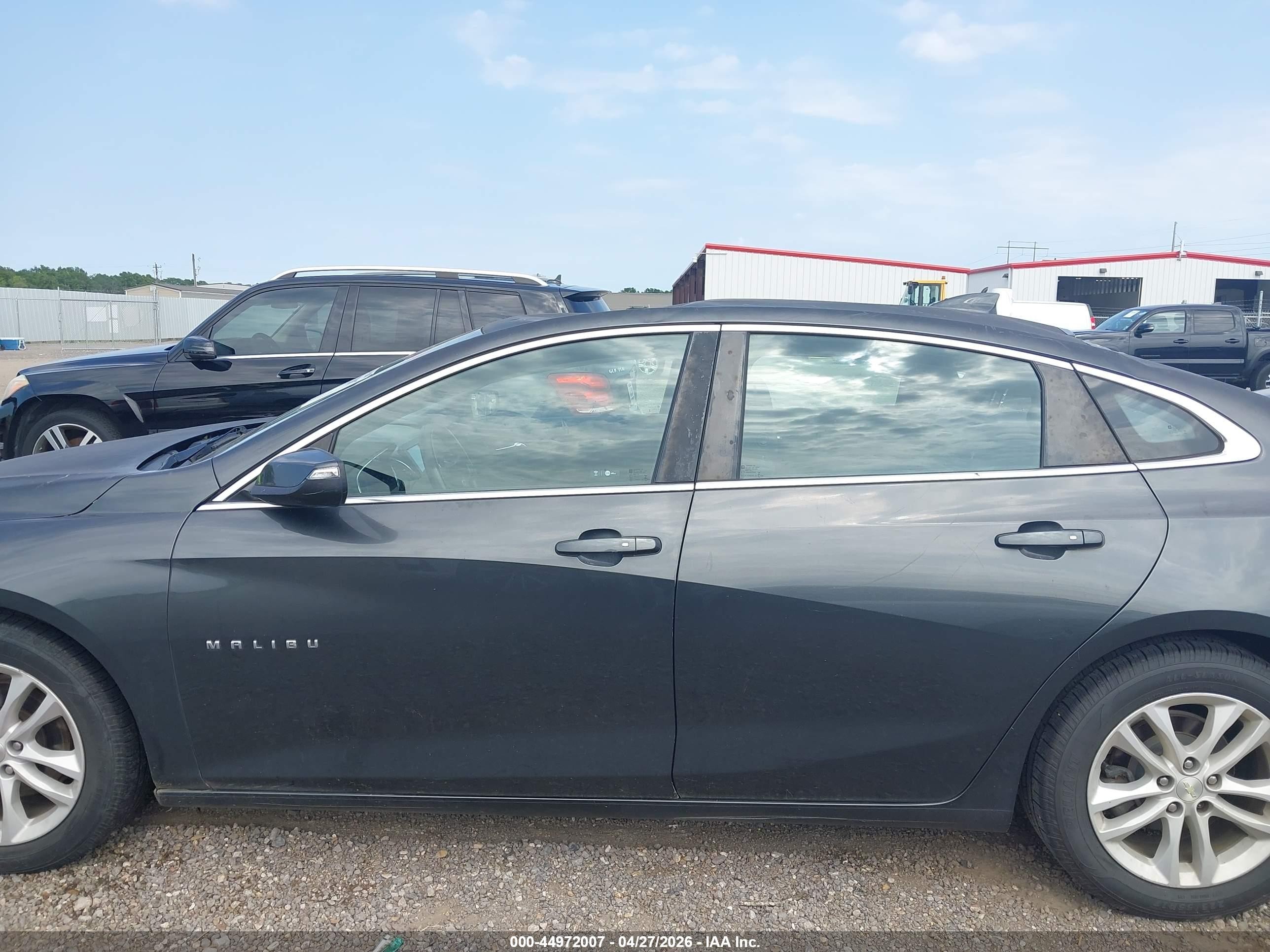 2016 Chevrolet Malibu 1lt Серый vin: 1G1ZE5ST8GF263706