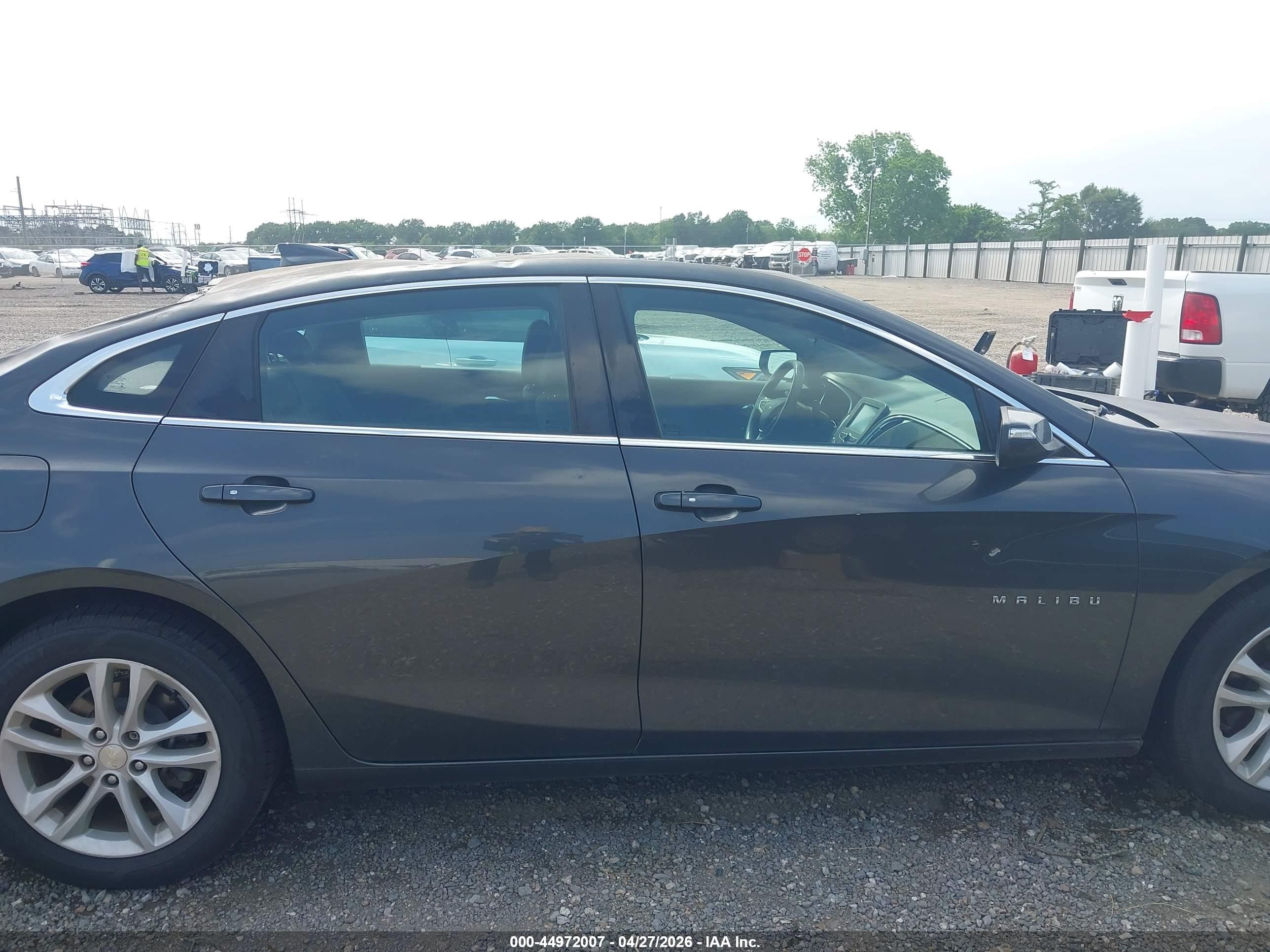 2016 Chevrolet Malibu 1lt Серый vin: 1G1ZE5ST8GF263706
