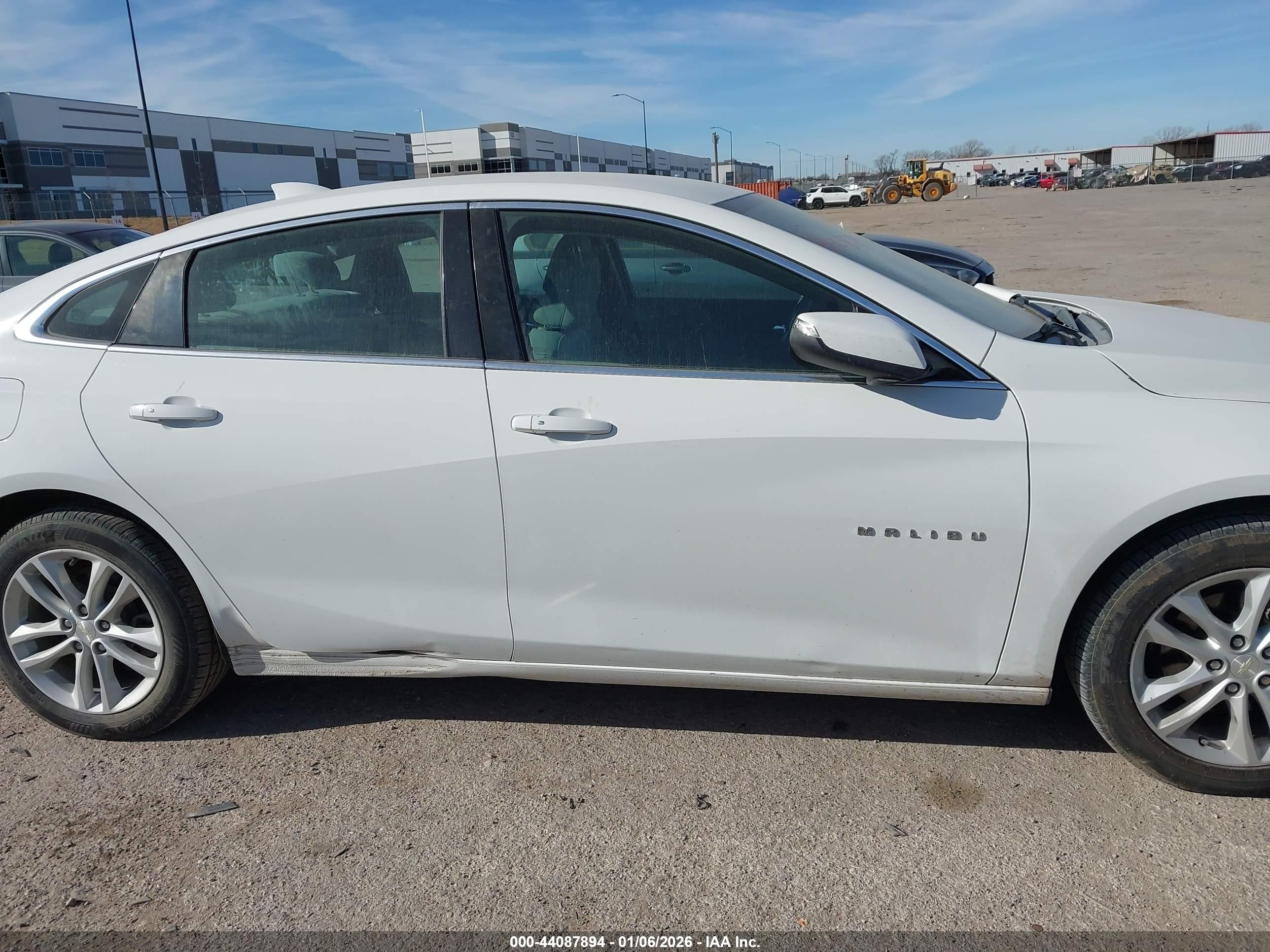 2016 Chevrolet Malibu 1lt White vin: 1G1ZE5ST8GF279243