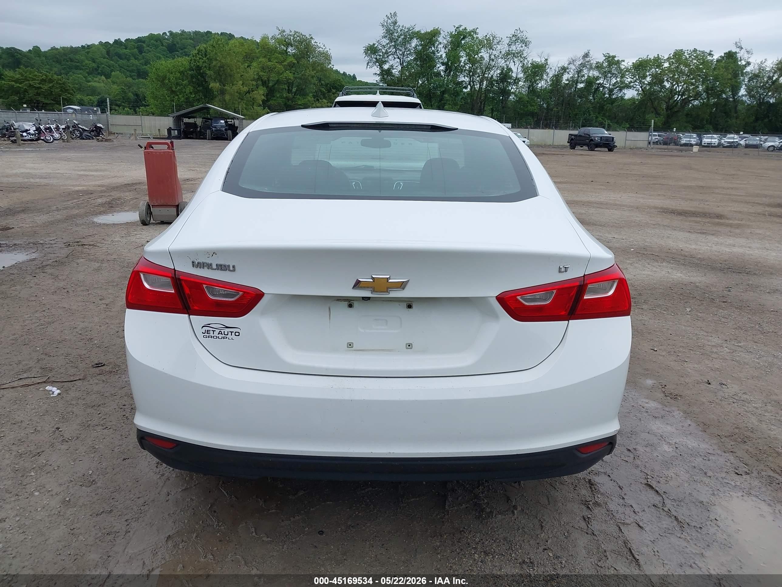 2016 Chevrolet Malibu 1lt White vin: 1G1ZE5ST8GF298956