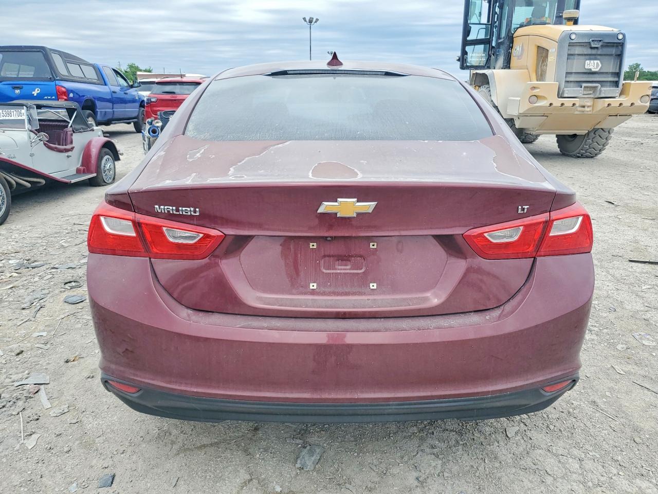 2016 Chevrolet Malibu Lt Burgundy vin: 1G1ZE5STXGF202728