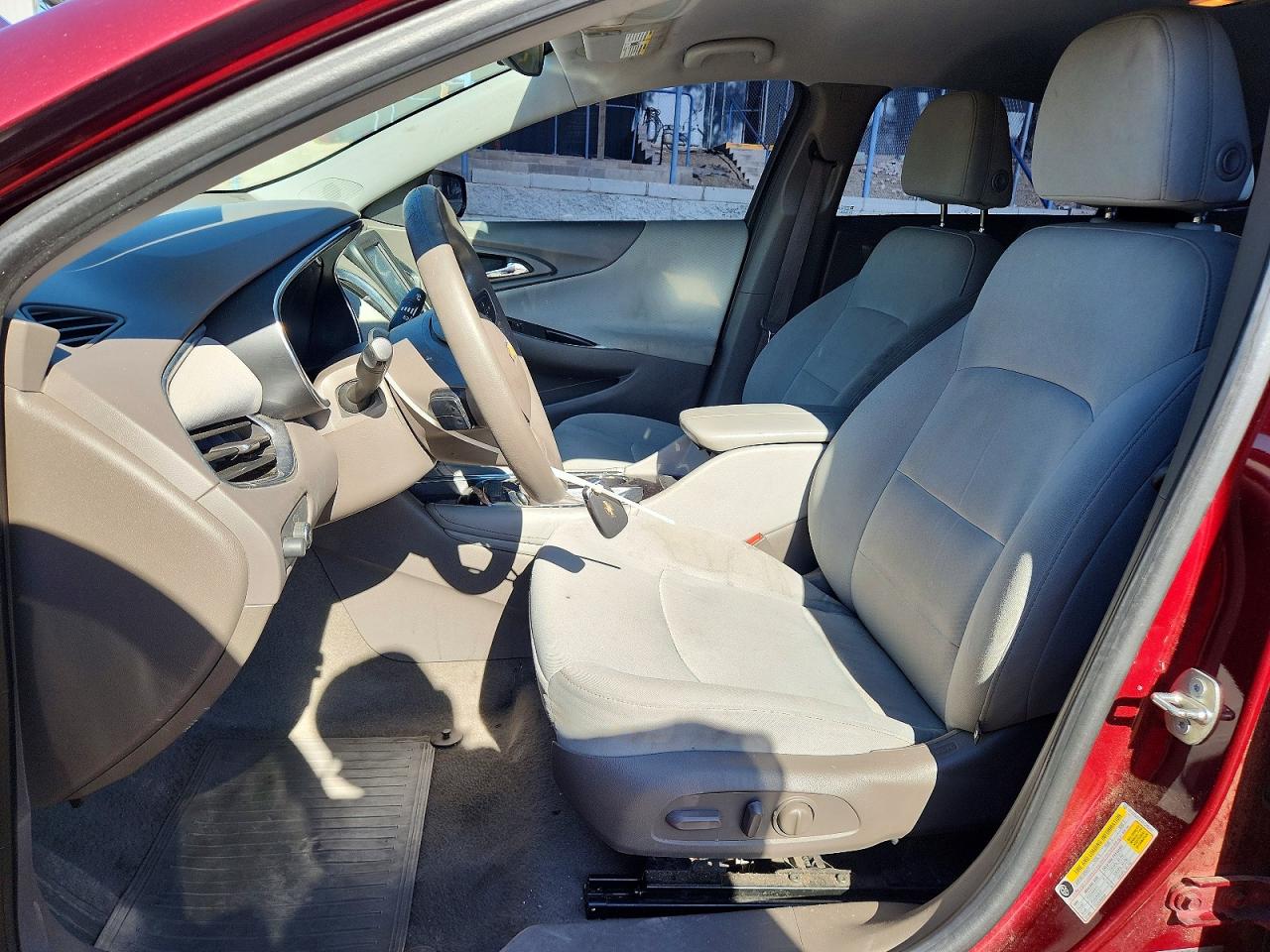 2016 Chevrolet Malibu Lt Burgundy vin: 1G1ZE5STXGF229315