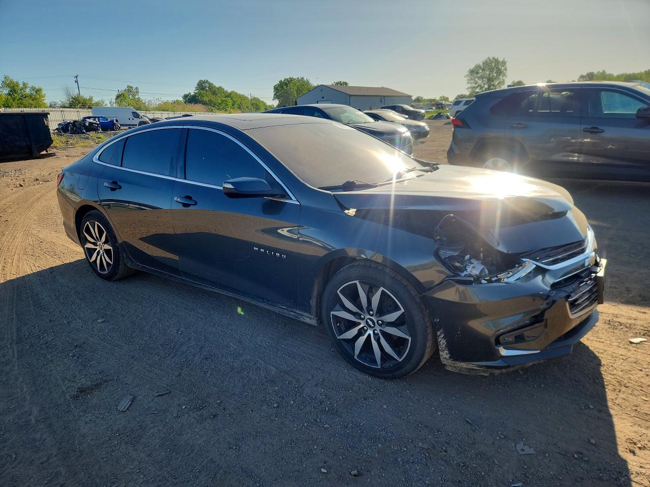 2016 Chevrolet Malibu Lt Серый vin: 1G1ZE5STXGF322397