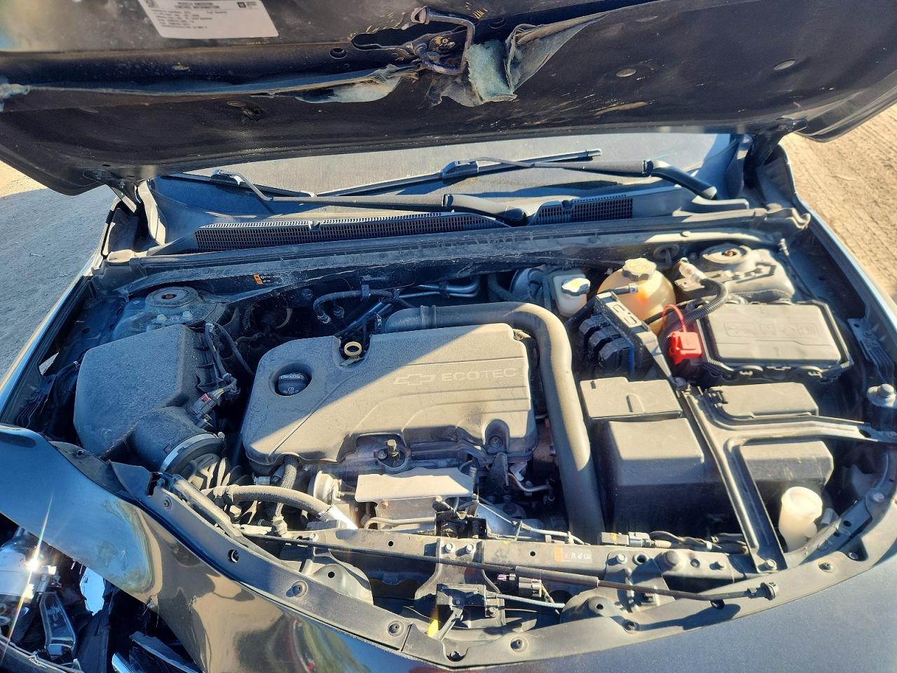 2016 Chevrolet Malibu Lt Серый vin: 1G1ZE5STXGF322397