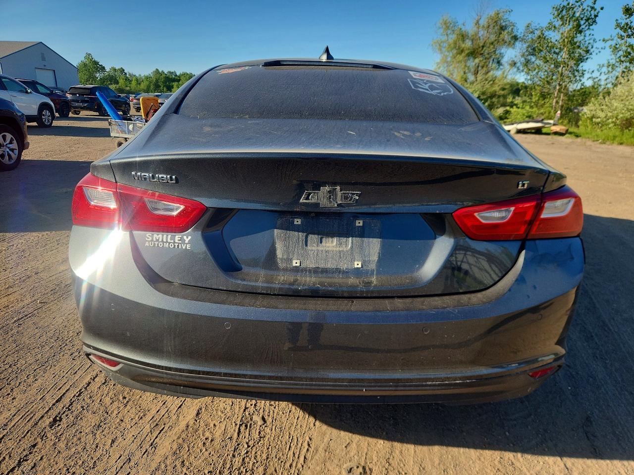 2016 Chevrolet Malibu Lt Серый vin: 1G1ZE5STXGF322397