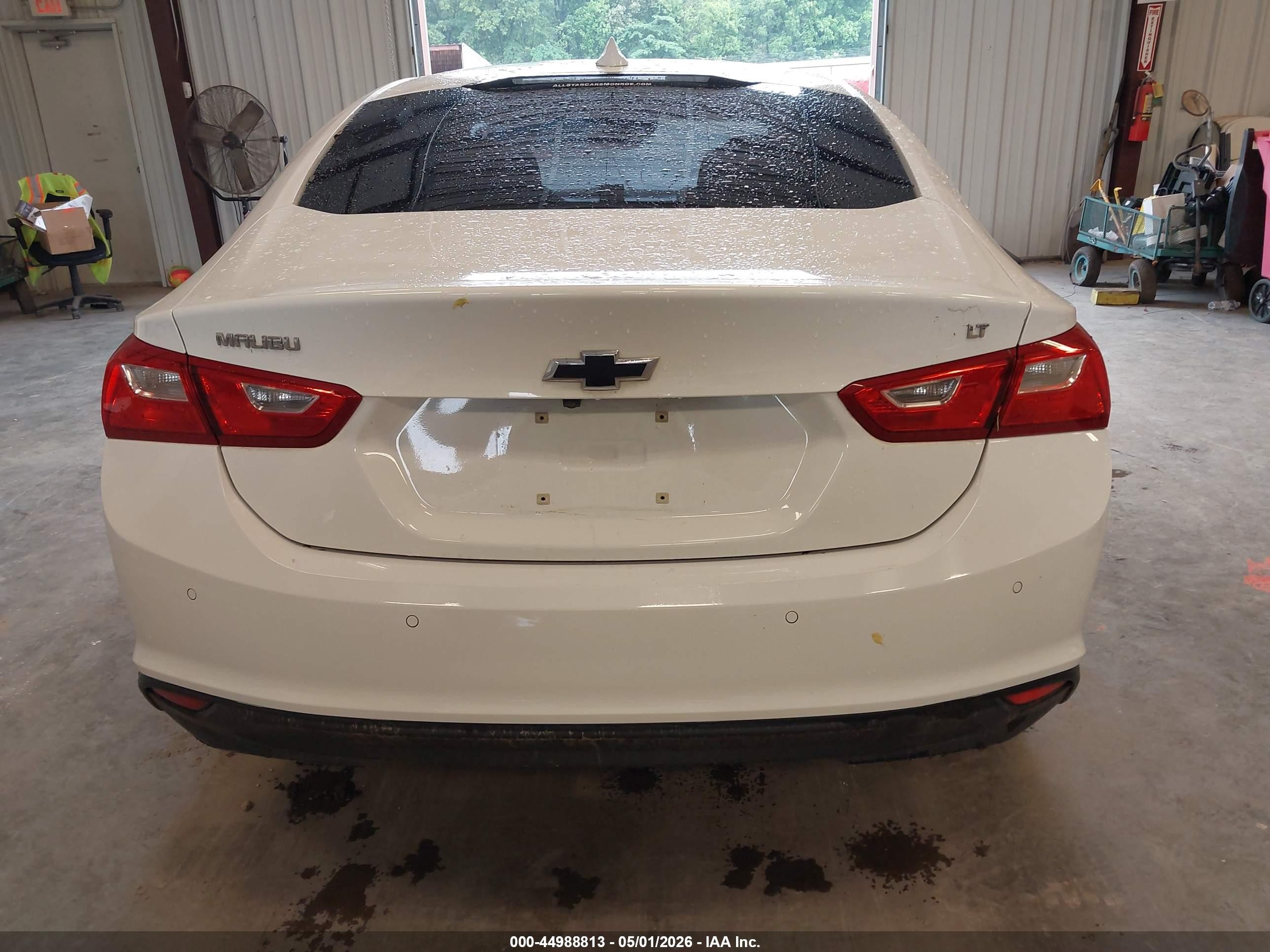 2017 Chevrolet Malibu 1lt White vin: 1G1ZE5STXHF127966