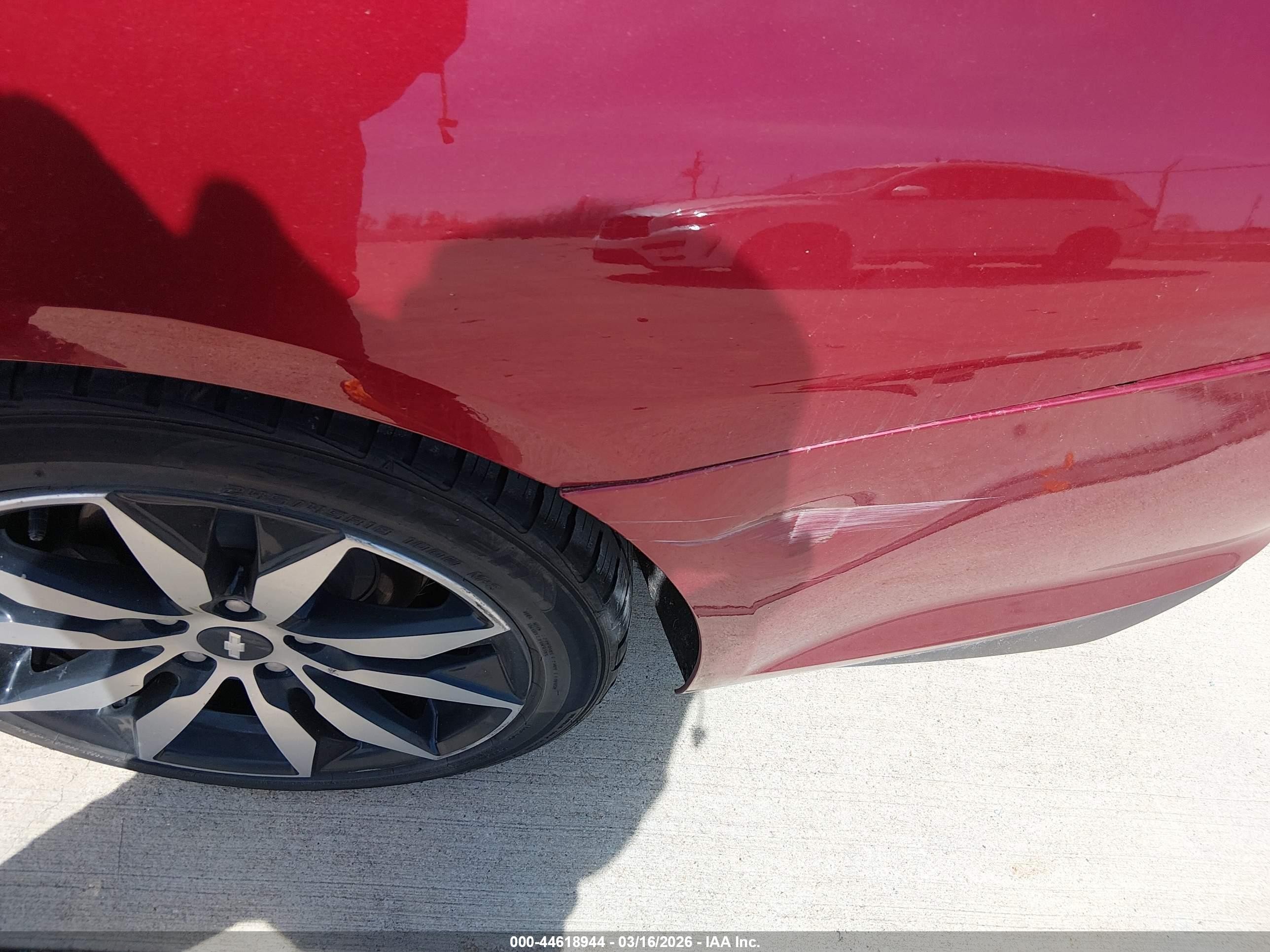 2017 Chevrolet Malibu 1lt Красный vin: 1G1ZE5STXHF203055
