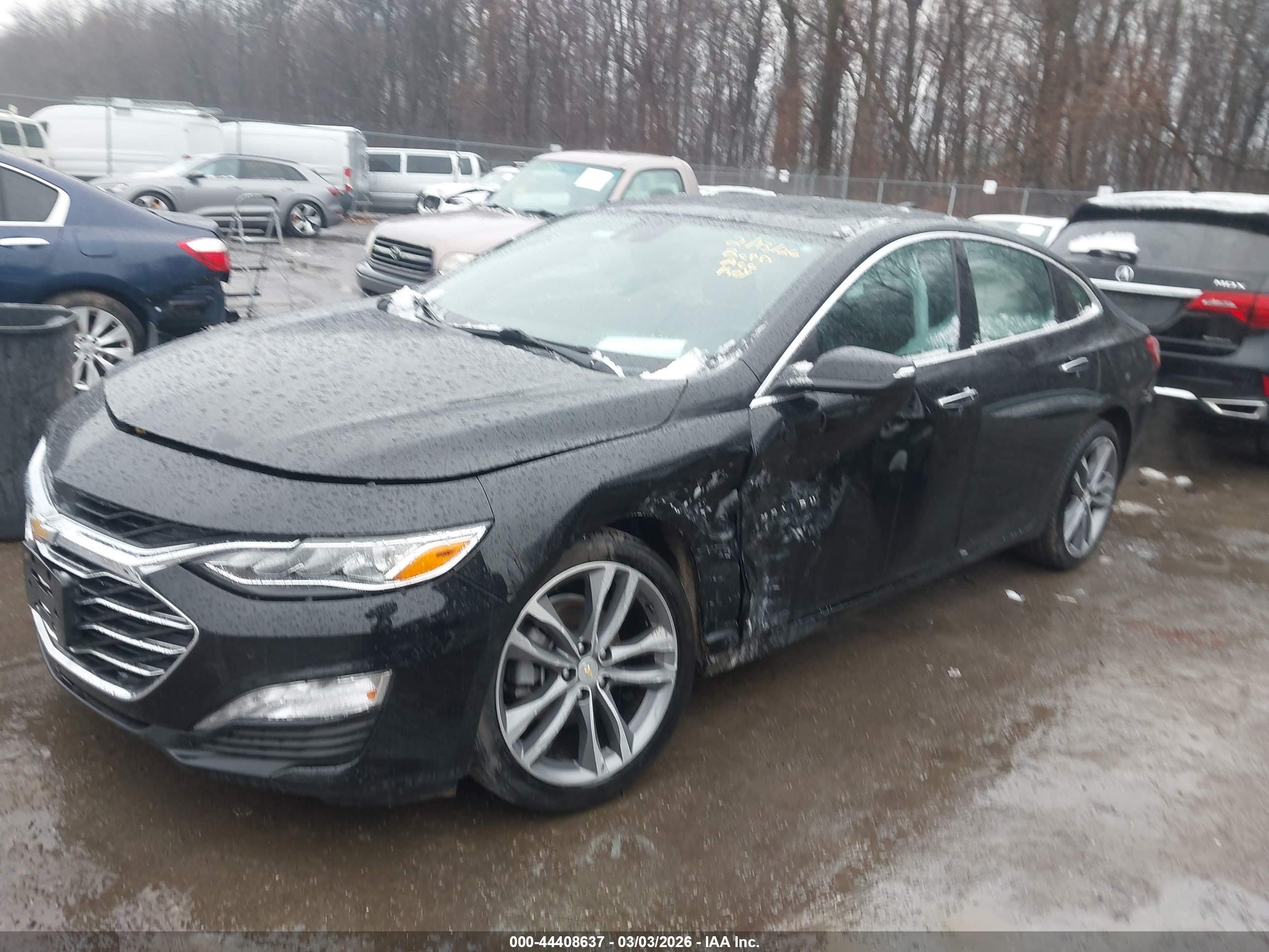 2022 Chevrolet Malibu Premier Black vin: 1G1ZE5SX0NF195336