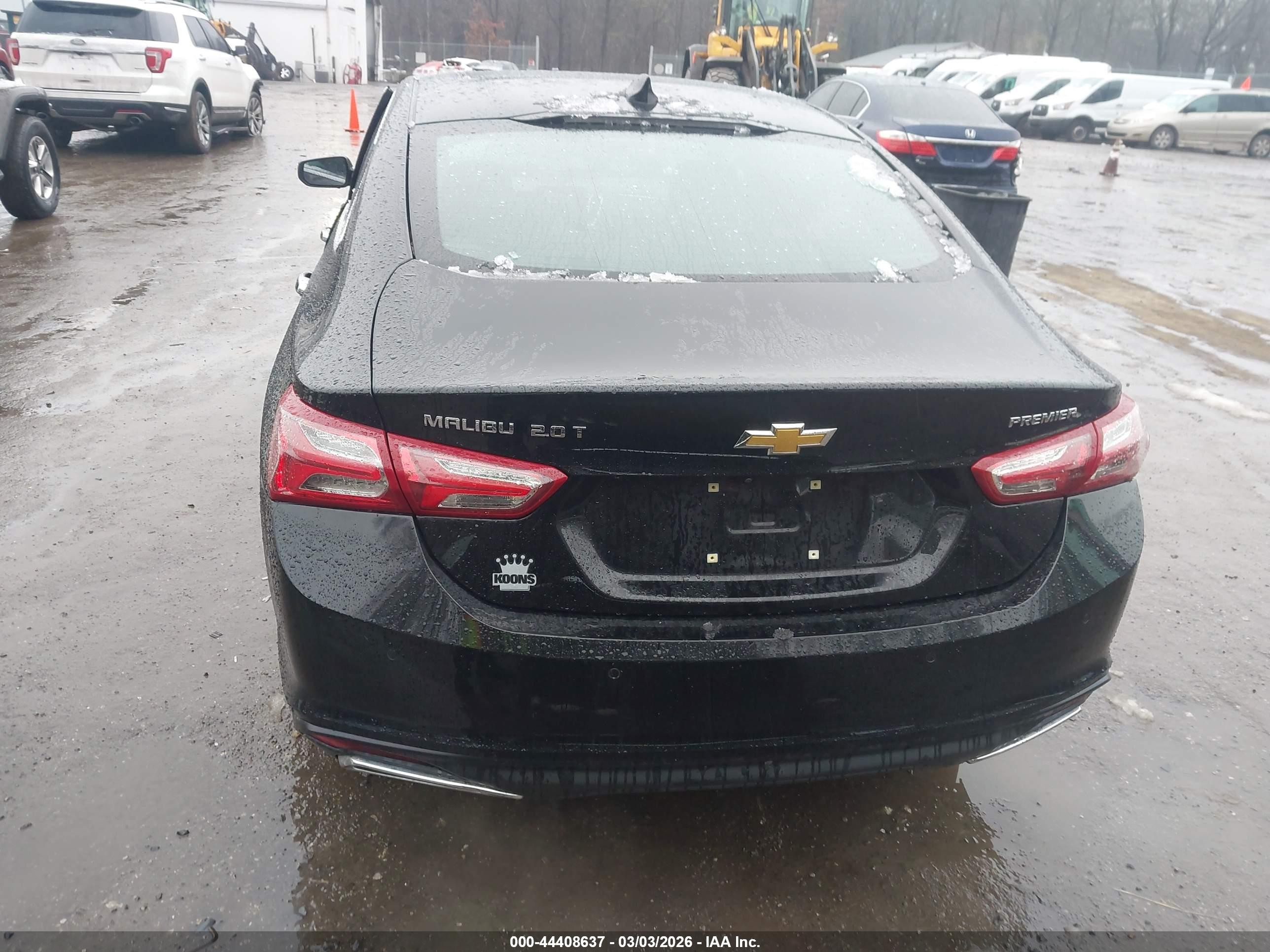 2022 Chevrolet Malibu Premier Black vin: 1G1ZE5SX0NF195336