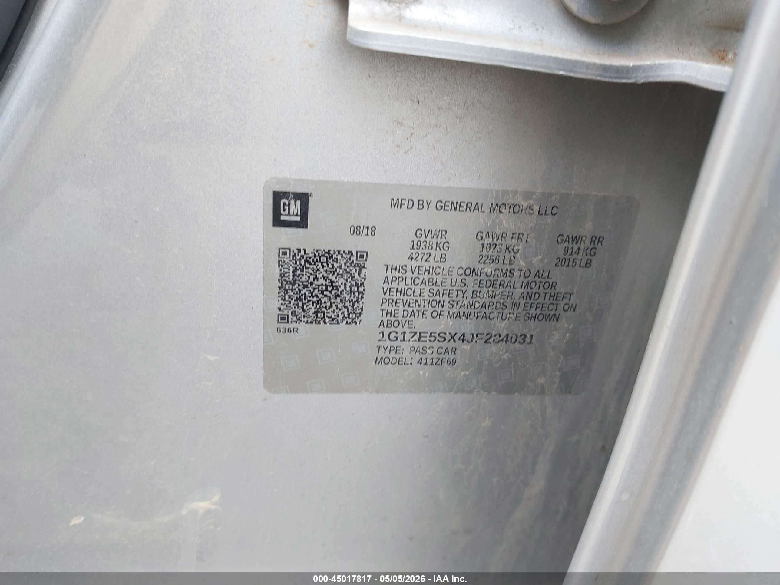 2018 Chevrolet Malibu Premier Серебряный vin: 1G1ZE5SX4JF284031