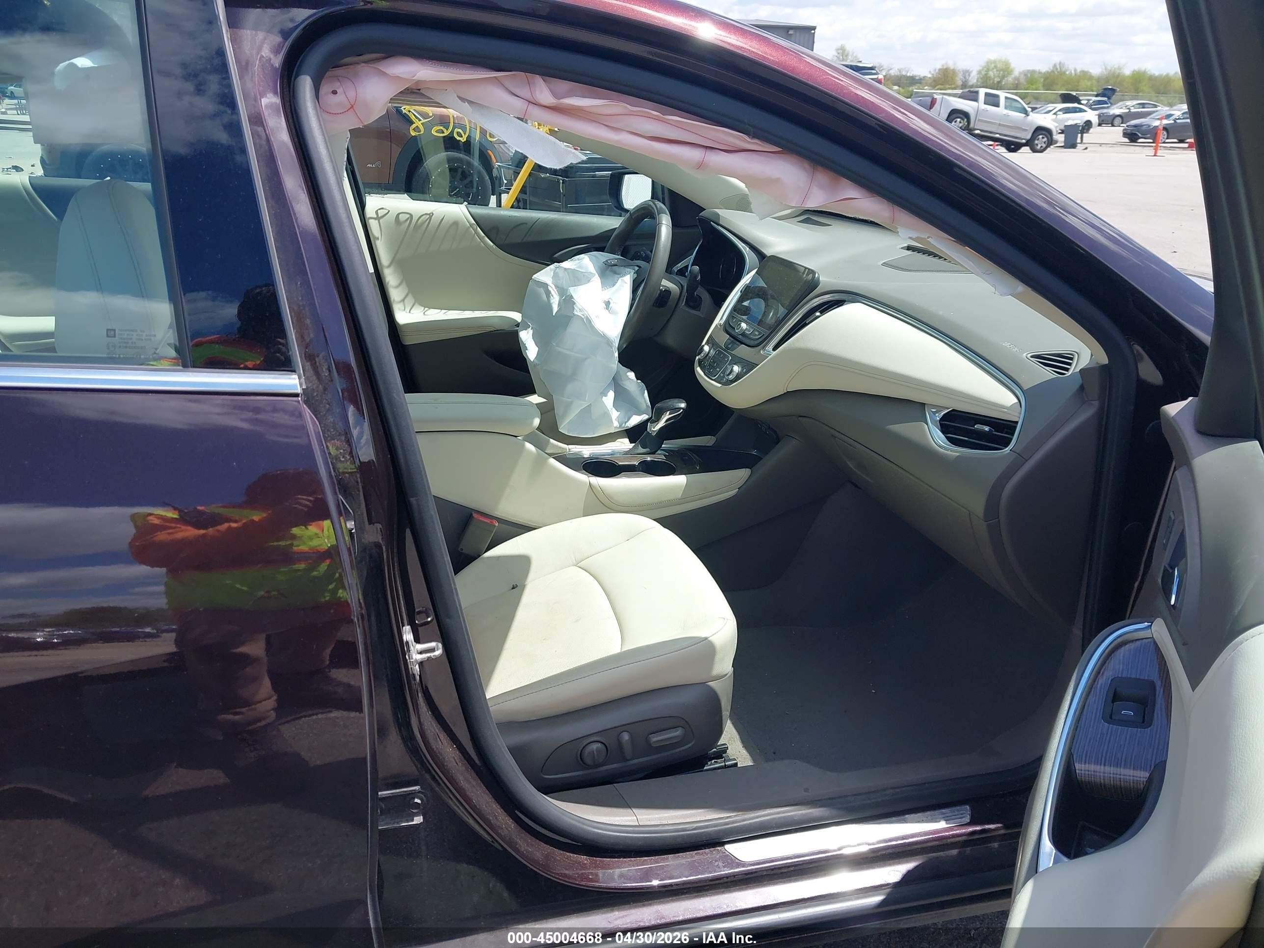 2021 Chevrolet Malibu Fwd Premier Фиолетовый vin: 1G1ZE5SX4MF010008