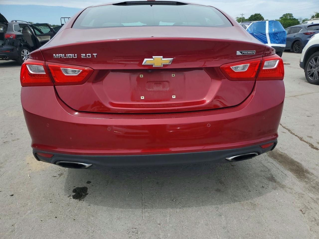 2018 Chevrolet Malibu Premier Red vin: 1G1ZE5SXXJF160989