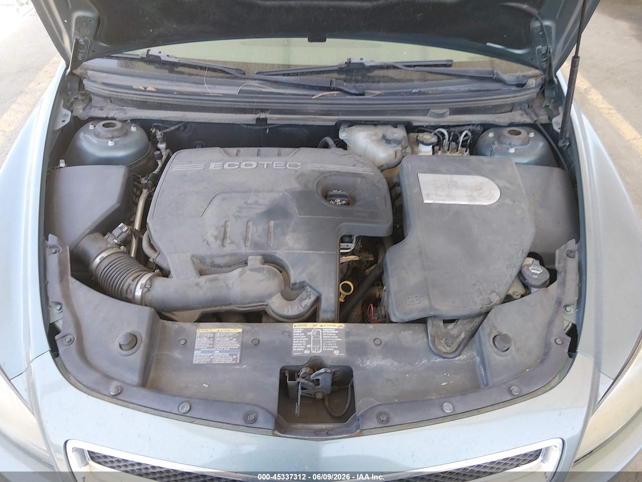 2009 Chevrolet Malibu Hybrid   Turquoise vin: 1G1ZF57519F228841