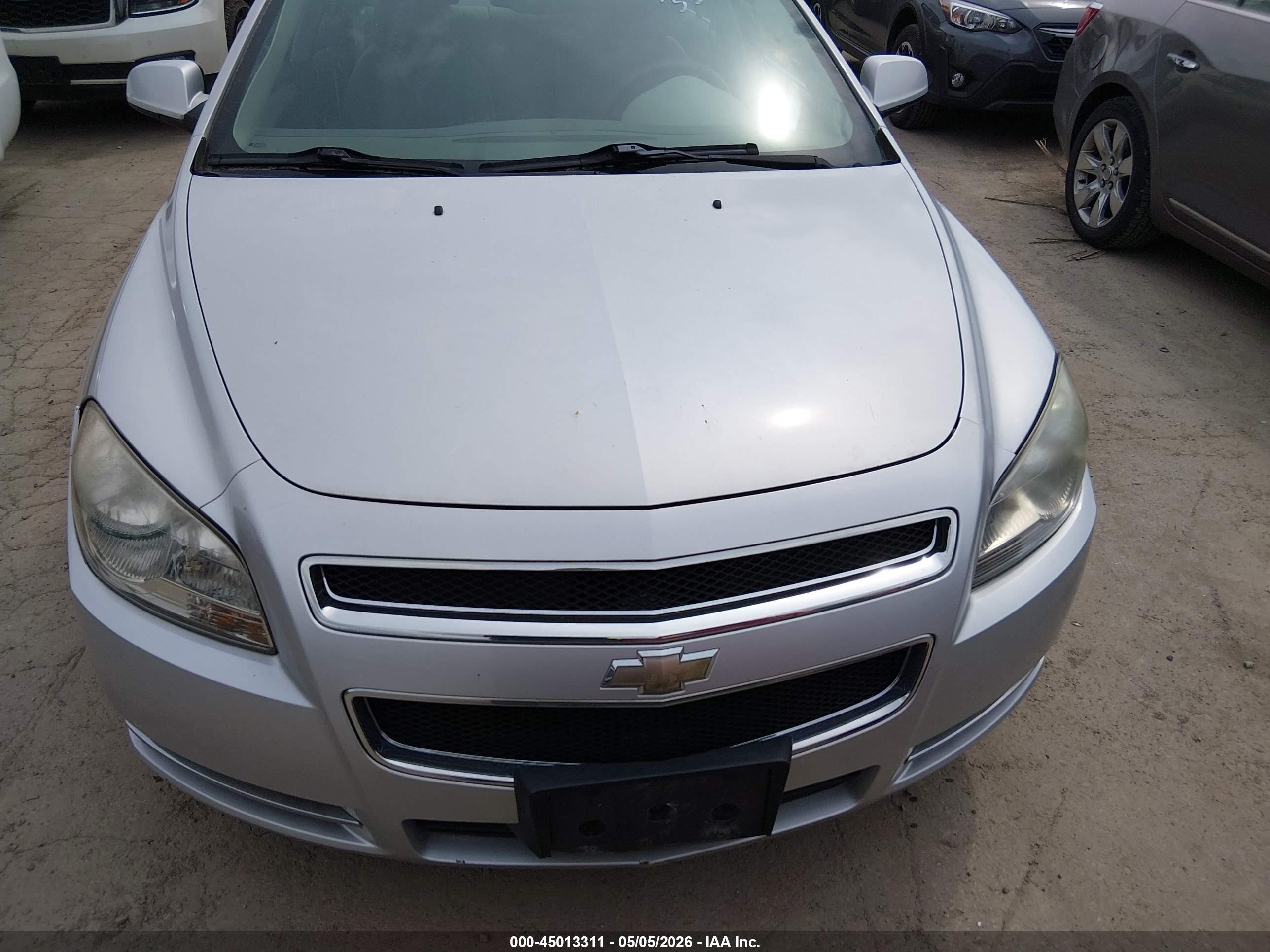 2009 Chevrolet Malibu Hybrid   Silver vin: 1G1ZF57539F143175