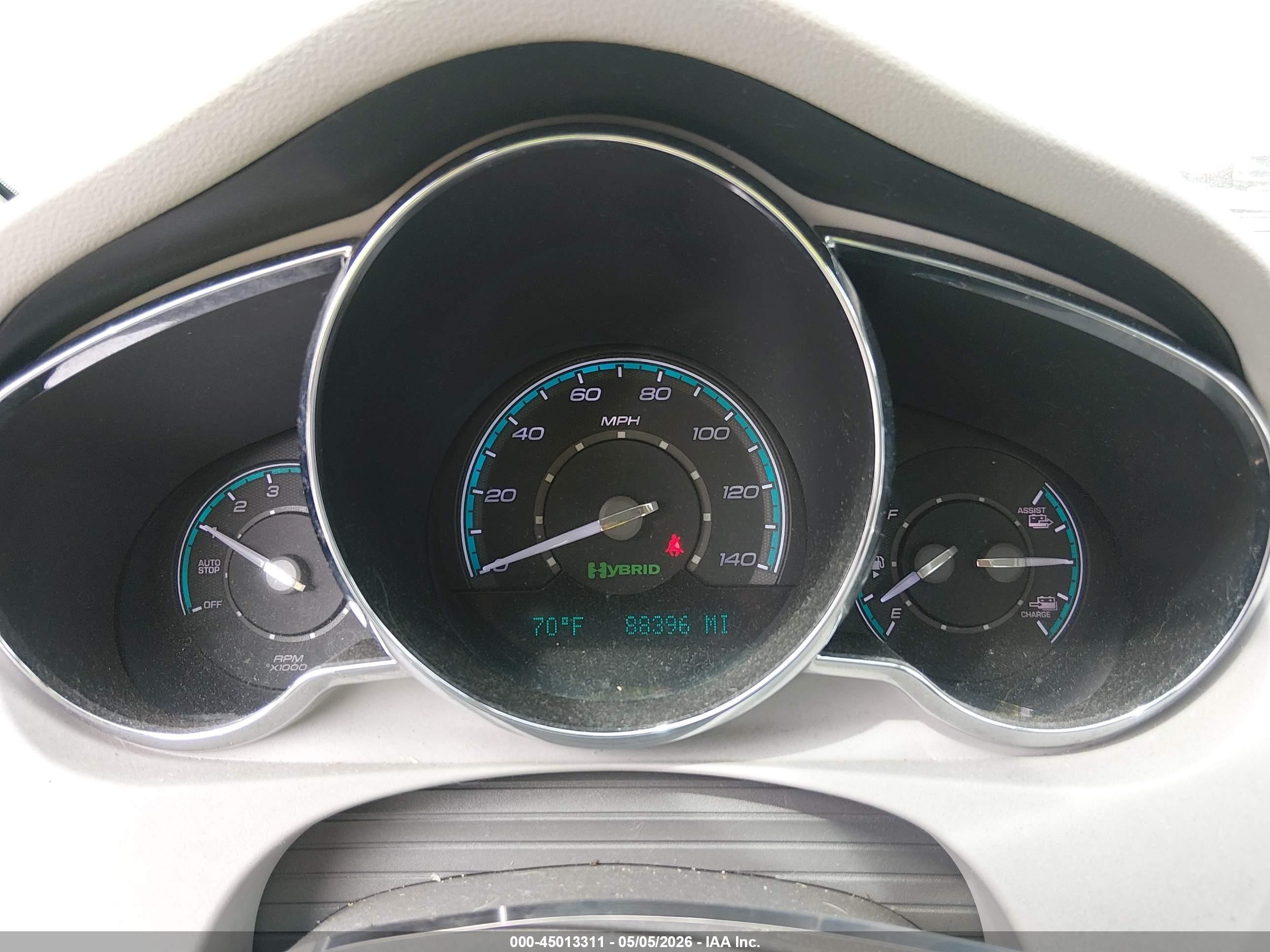 2009 Chevrolet Malibu Hybrid   Silver vin: 1G1ZF57539F143175