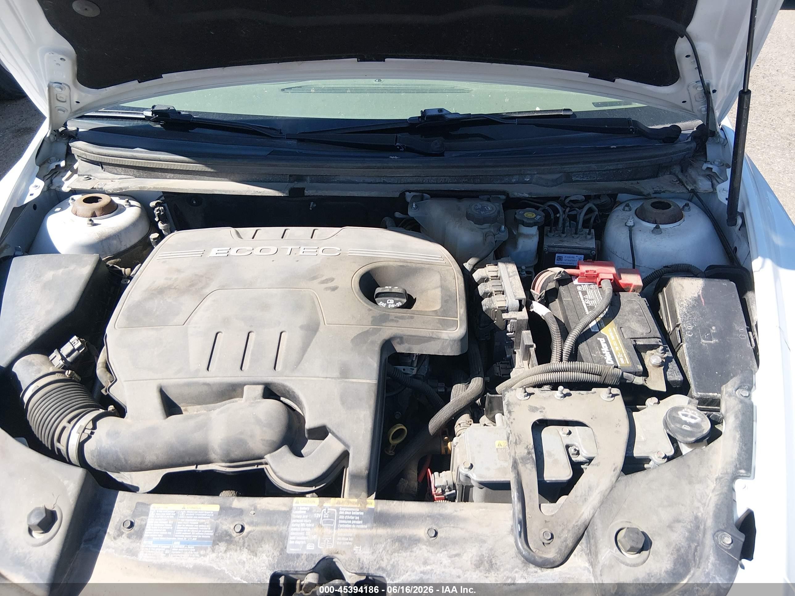 2009 Chevrolet Malibu Hybrid White vin: 1G1ZF57539F223902