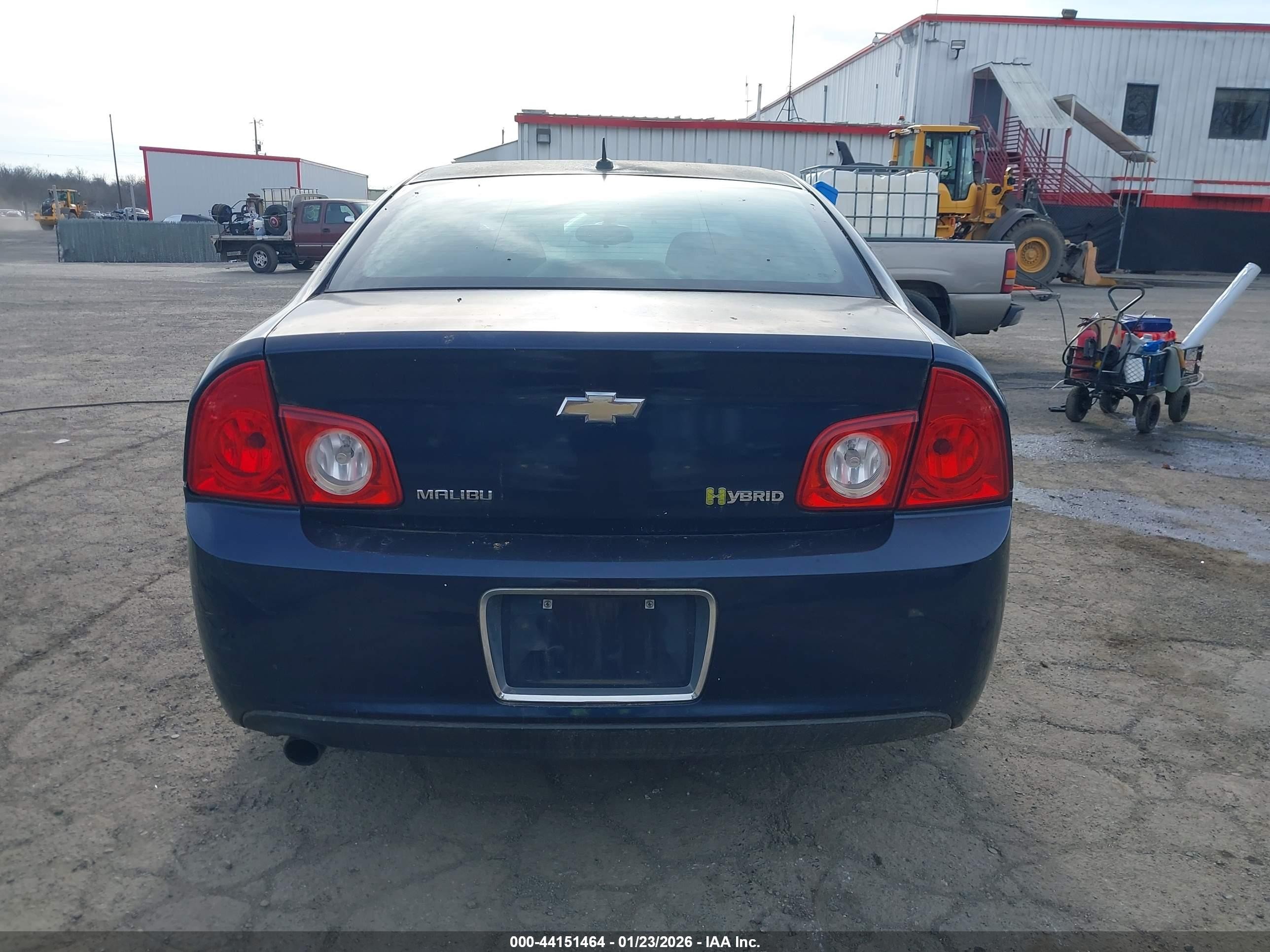2008 Chevrolet Malibu Hybrid   Blue vin: 1G1ZF57558F275062