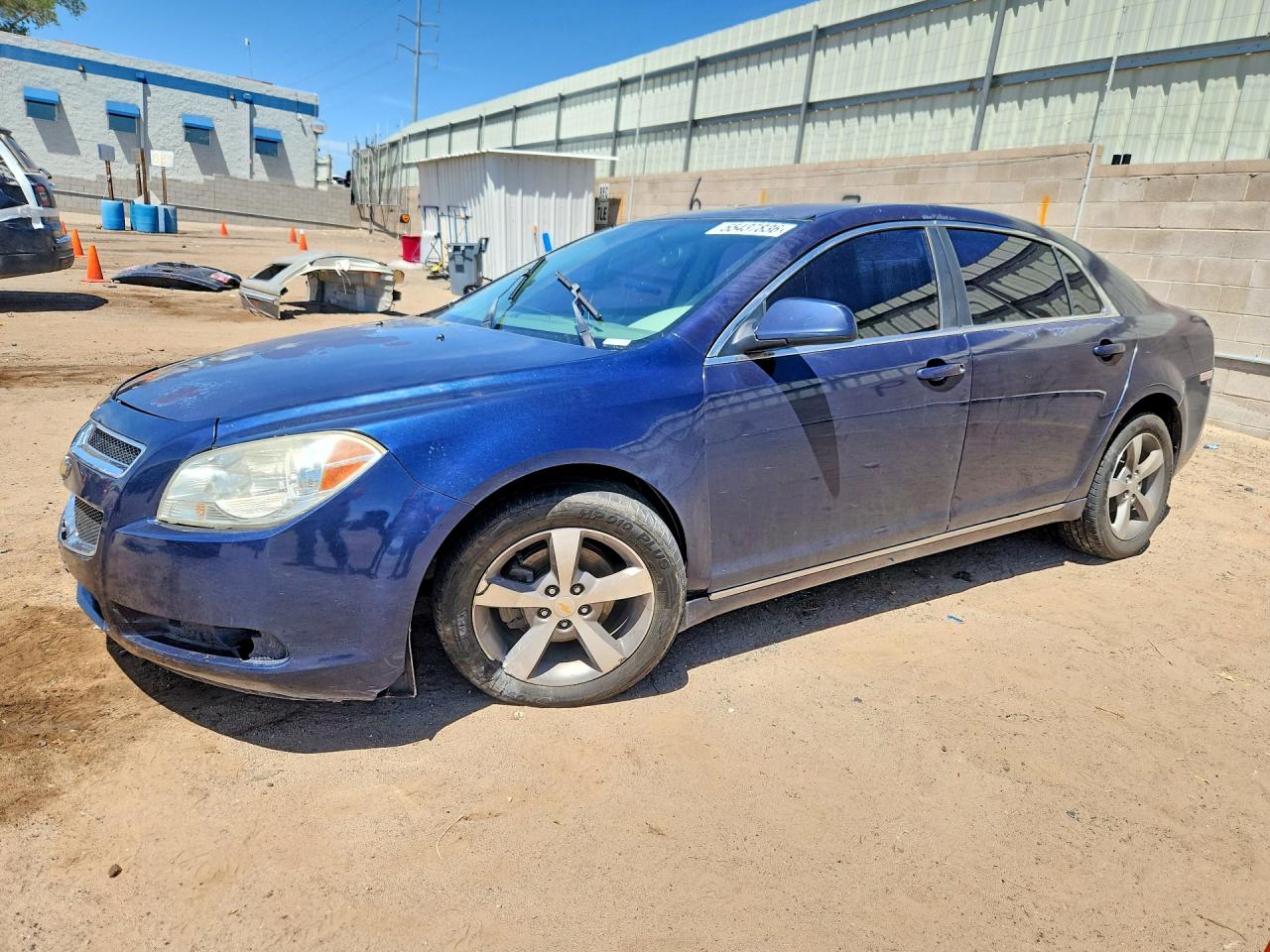 2009 Chevrolet Malibu Hybrid Blue vin: 1G1ZF57589F222535