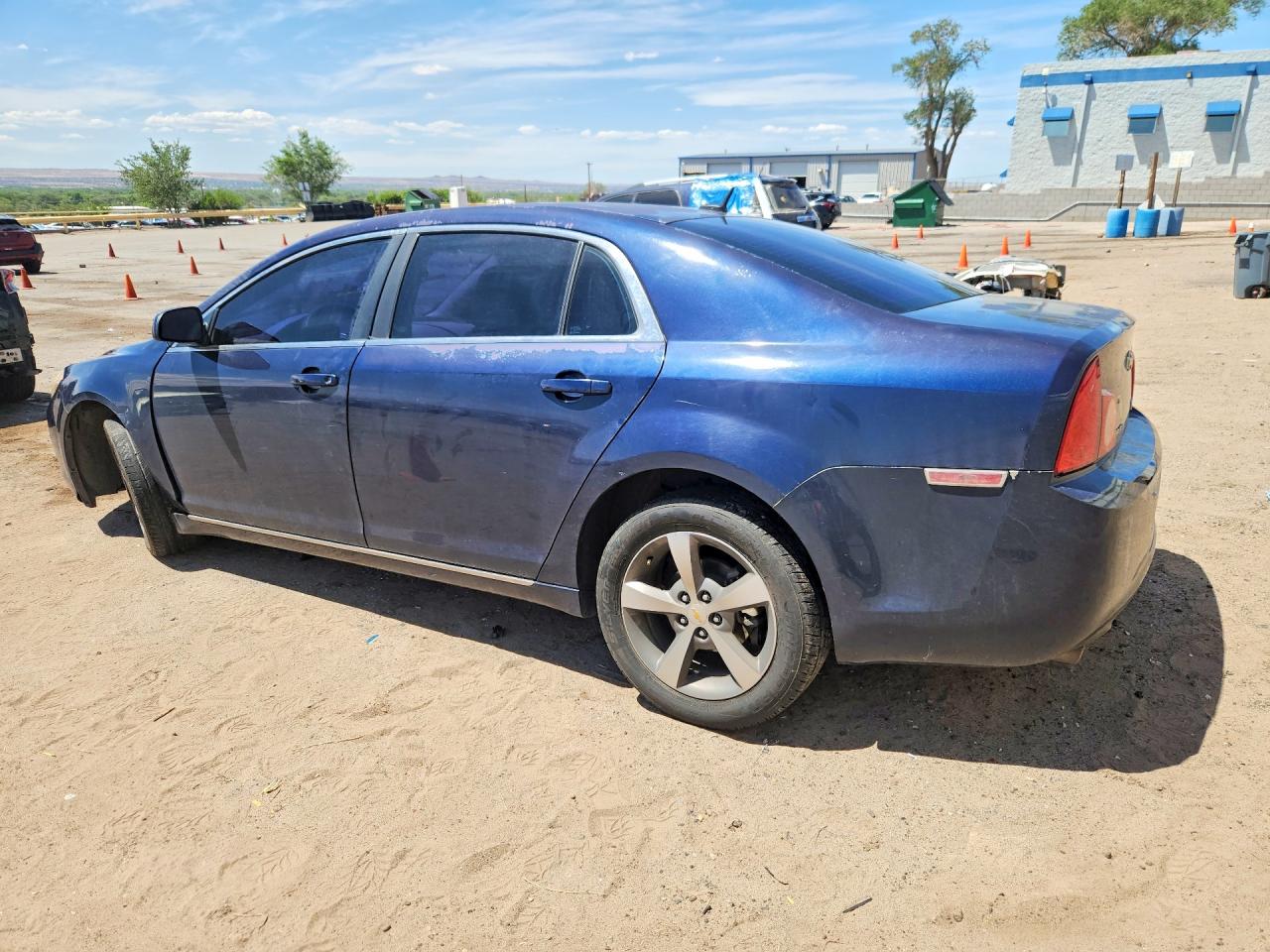 2009 Chevrolet Malibu Hybrid Blue vin: 1G1ZF57589F222535