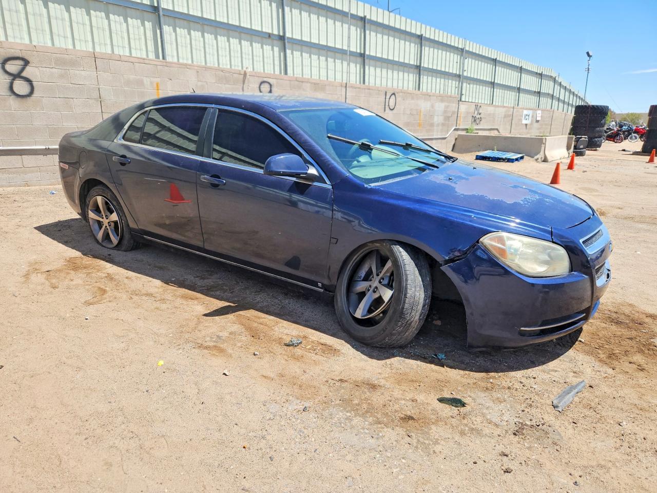 2009 Chevrolet Malibu Hybrid Blue vin: 1G1ZF57589F222535