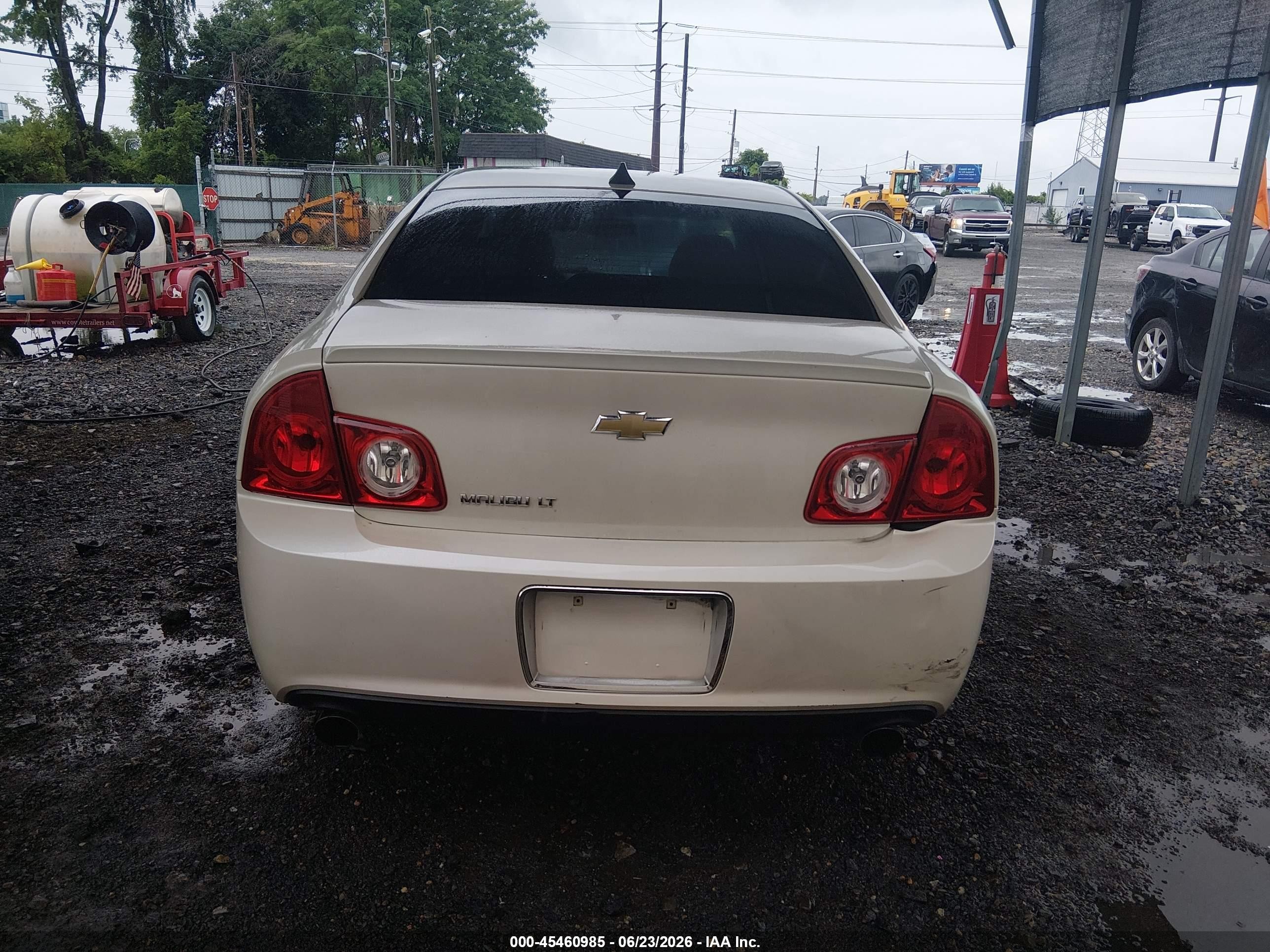 2012 Chevrolet Malibu 3lt Cream vin: 1G1ZF5E70CF250731