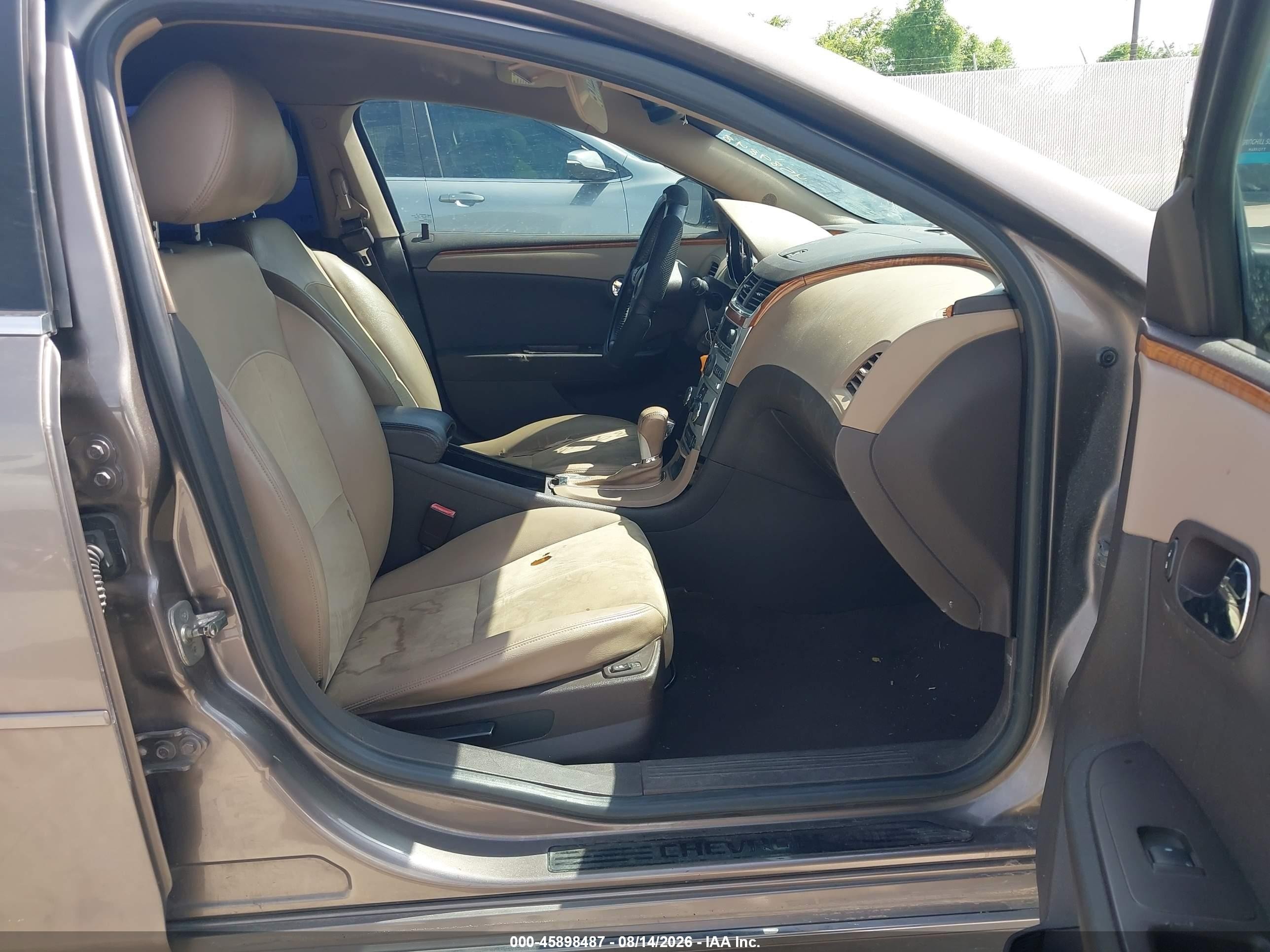 2012 Chevrolet Malibu 3lt Gold vin: 1G1ZF5E72CF107909