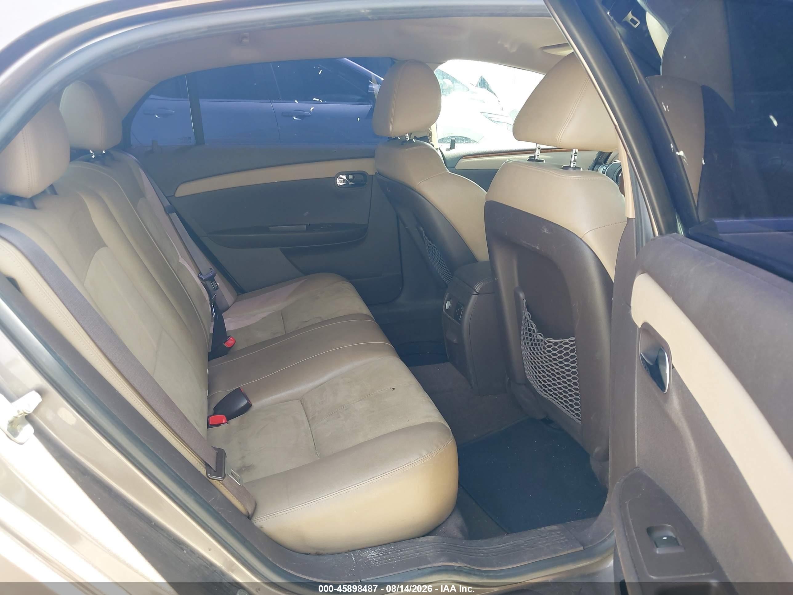 2012 Chevrolet Malibu 3lt Gold vin: 1G1ZF5E72CF107909